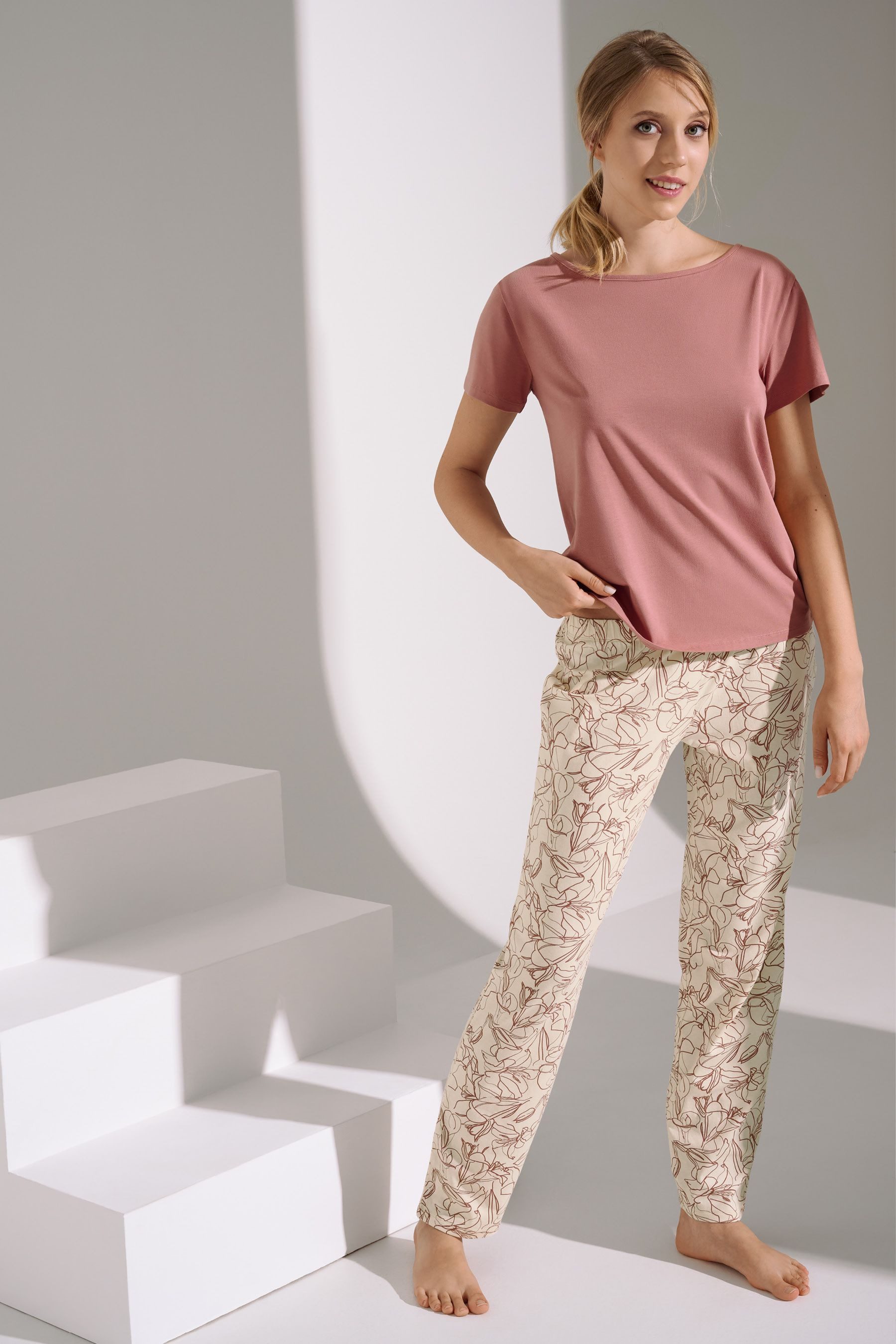 Lisca Schlafanzug LISCA Pyjama mit Schlafshirt günstig online kaufen