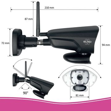 Elro CC60RXX Überwachungskamera Zubehör (Innenvereich, Außenbereich, 1-tlg., zusätzliche Kamera)