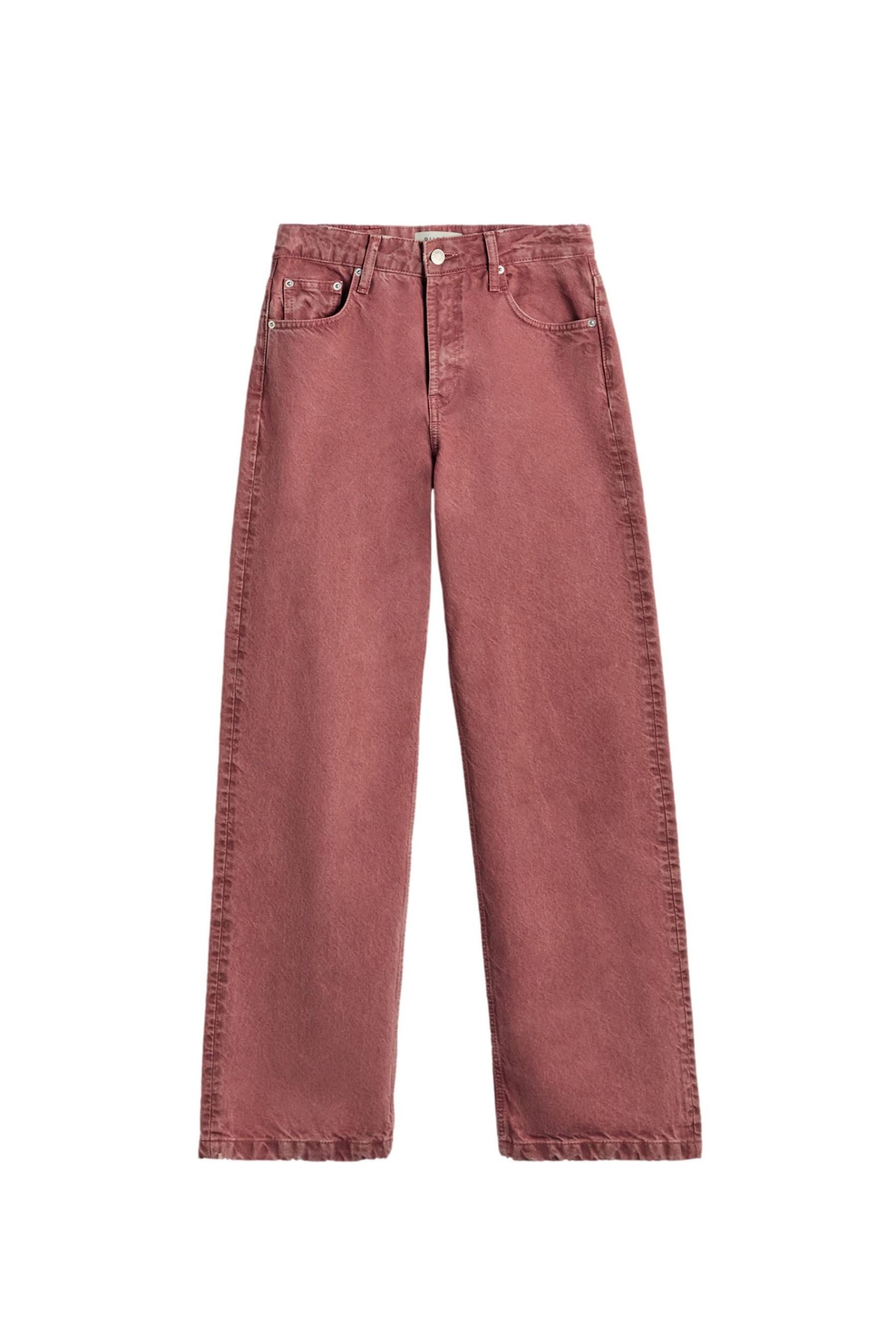Bhoem Straight-Jeans BHOEM Jeans in Straight Fit mit hohem Bund (1-tlg)