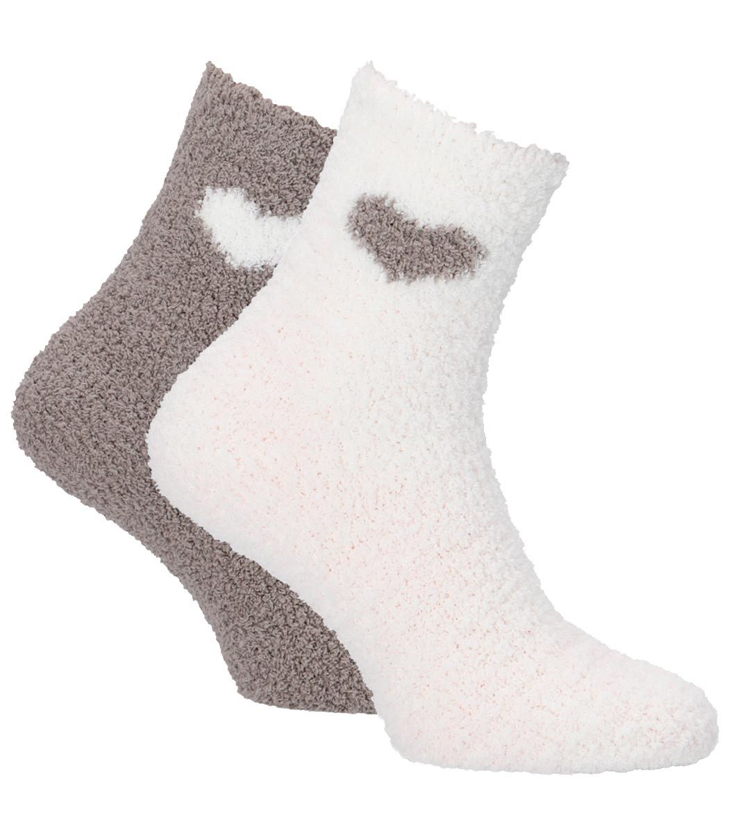 Basicsocken mit Herz