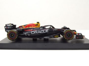 Bburago Modellauto Red Bull Racing RB19 Oracle Formel 1 2023 #11 Perez mit Figur Modellau, Maßstab 1:43