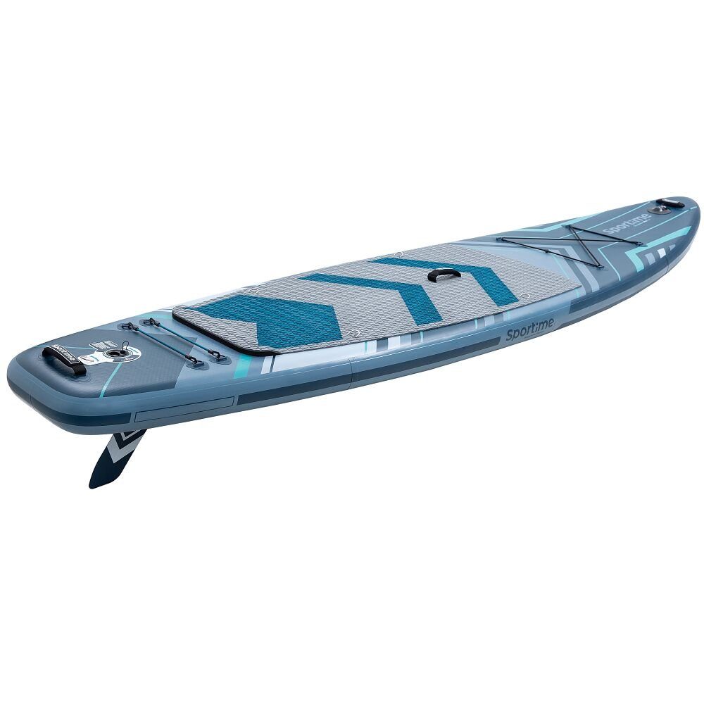 Sportime SUP-Board Stand Up Paddling Board Seegleiter Pro, „Kleines Set” bestehend aus Board, Finne und Reparatur-Set 11'4 Touring Board