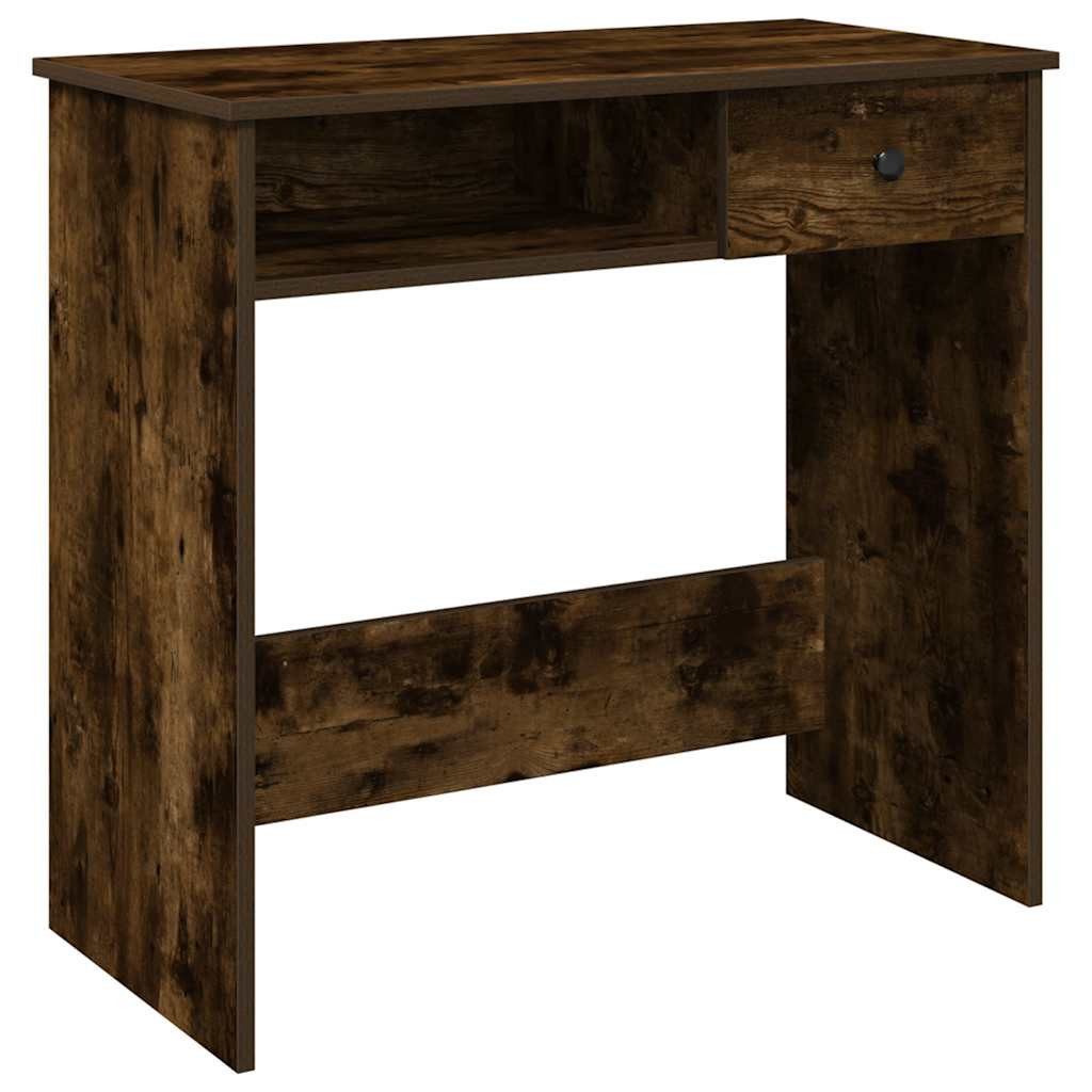 vidaXL Schreibtisch Schreibtisch Räuchereiche 80x40x75 cm günstig online kaufen