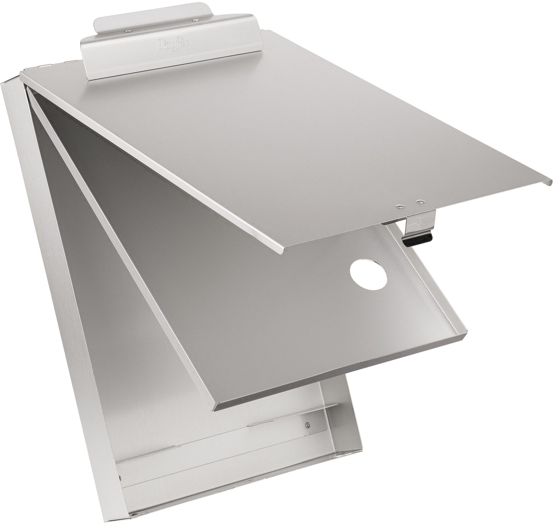 Schreibmappe Klemmbrett CruiserMate A4 Aluminium mit Dokumentenfach