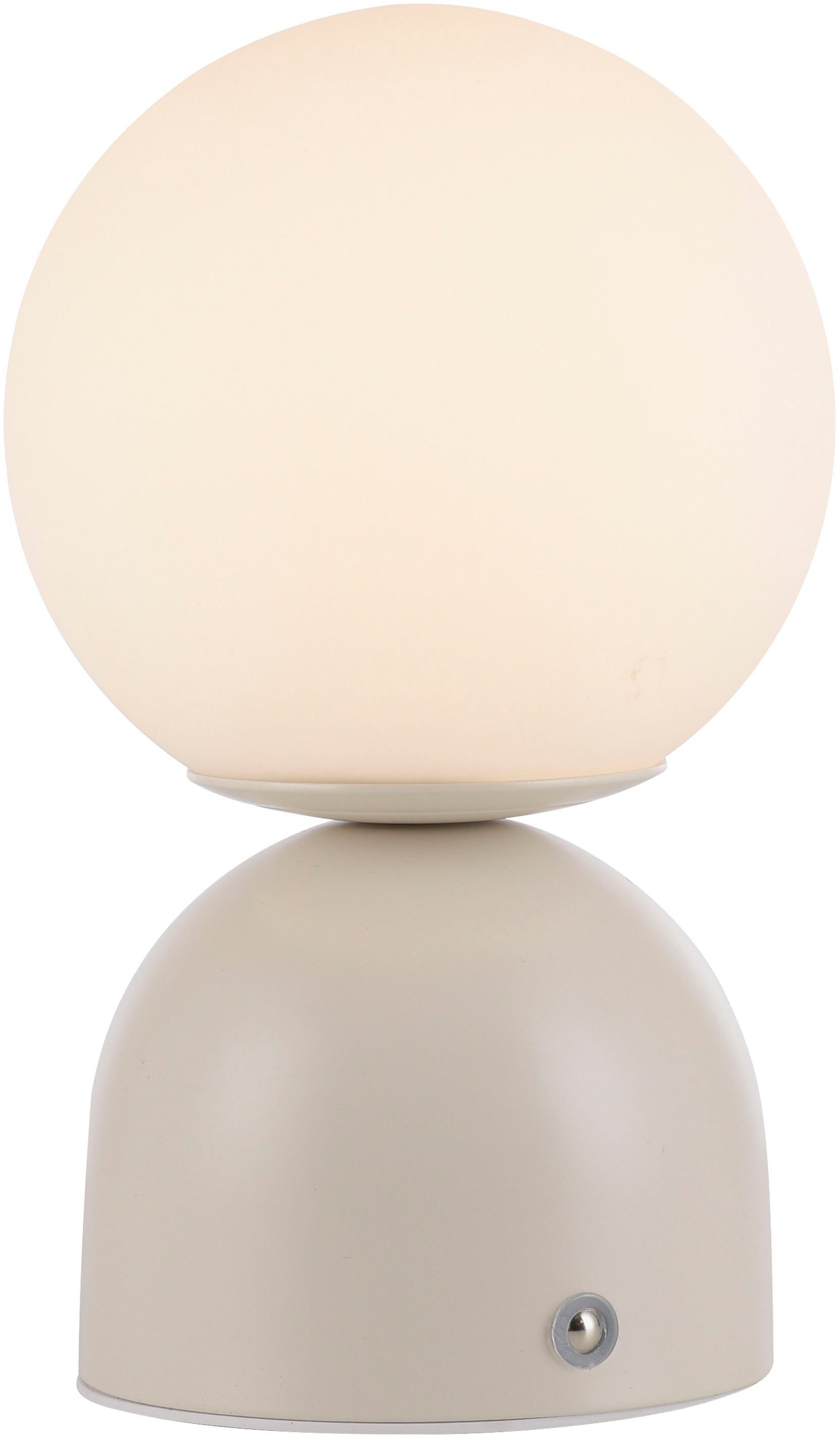 SCHÖNER WOHNEN-Kollektion LED Tischleuchte RUDI, Farbsteuerung, LED fest integriert, warmweiß - kaltweiß, SCHÖNER WOHNEN Kollektion, CCT 3000-6000K, Touchdimmer, Memoryfunktion