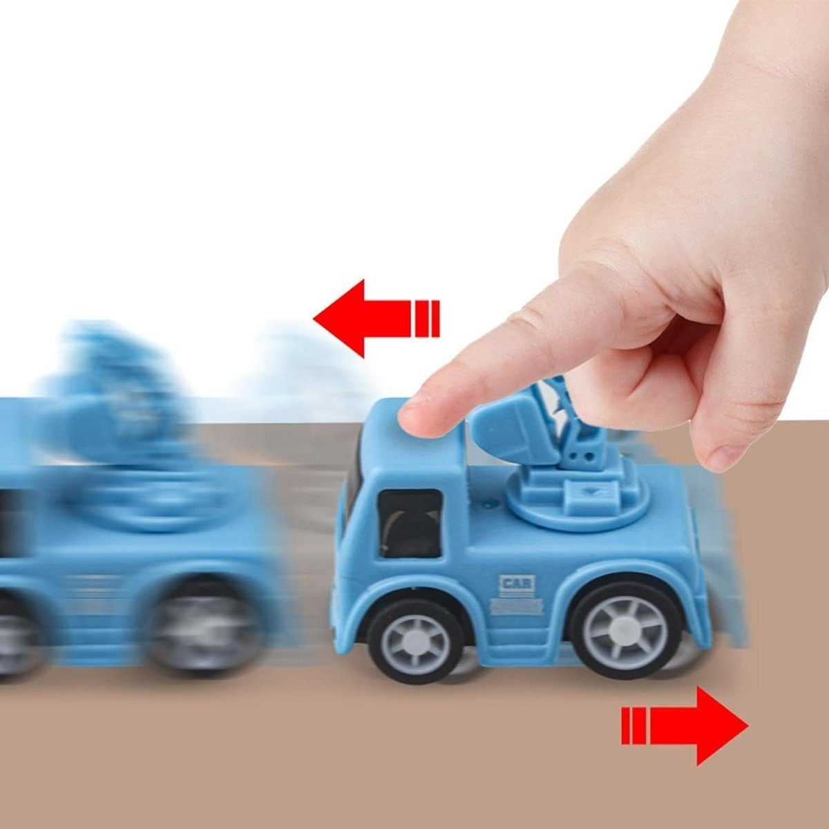 Fleet Stadtplan Caveman zerrissen blind Auto Box Hand (Kleinwagen-Überraschungsgewinnspiel Toys) Countdown SOTOR mit City Spielzeug Adventskalender