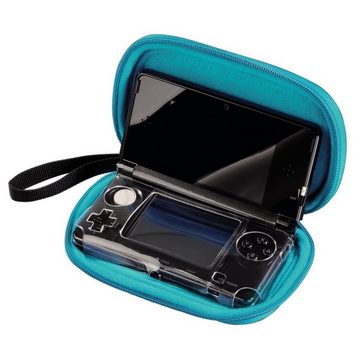 Hama Konsolen-Tasche Classic Tasche Schutz-Hülle Etui Case Cover, gepolsterte Tasche mit Handschlaufe für Nintendo 3DS, inkl Zubehörfach