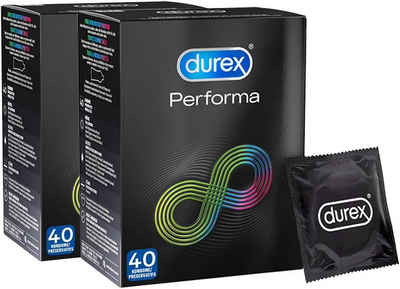 durex Kondome Durex Performa Kondome 2 x 40 Stück