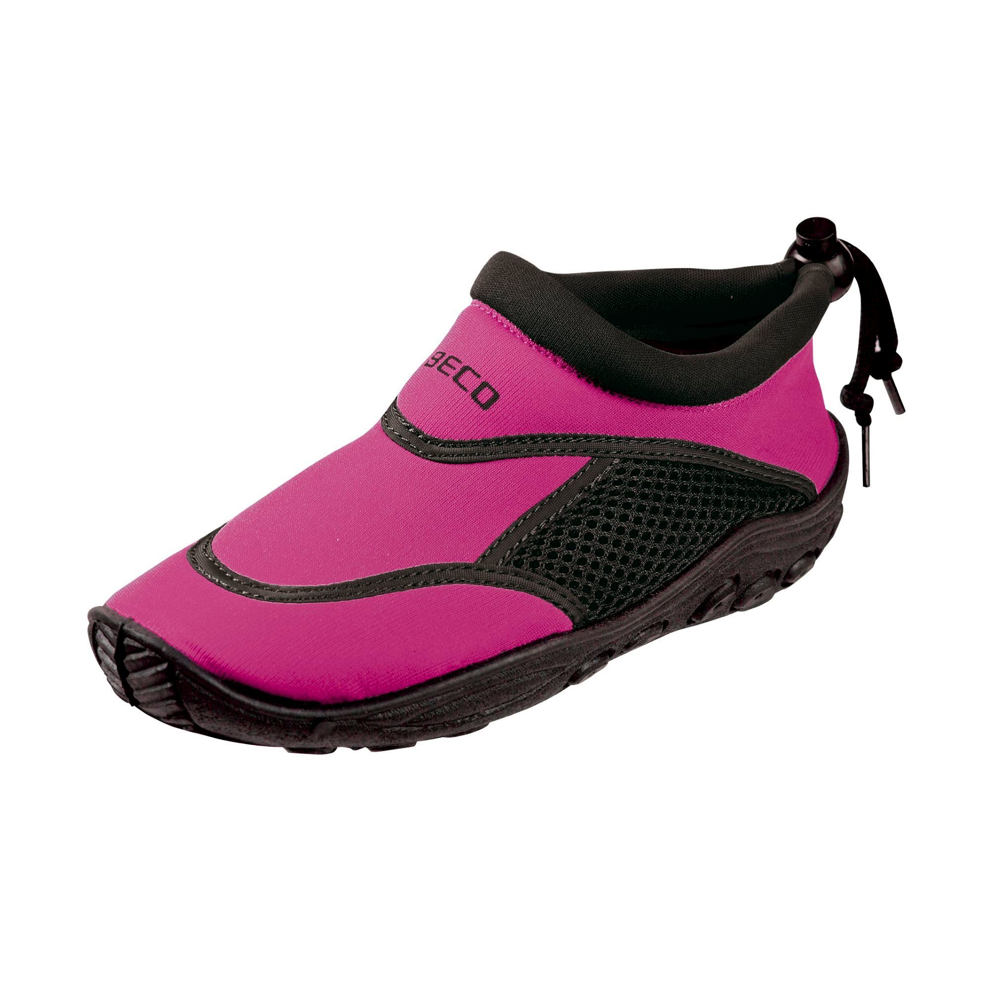 BECO Kinder-Surfschuhe pink/schwarz 25 Badeschuh