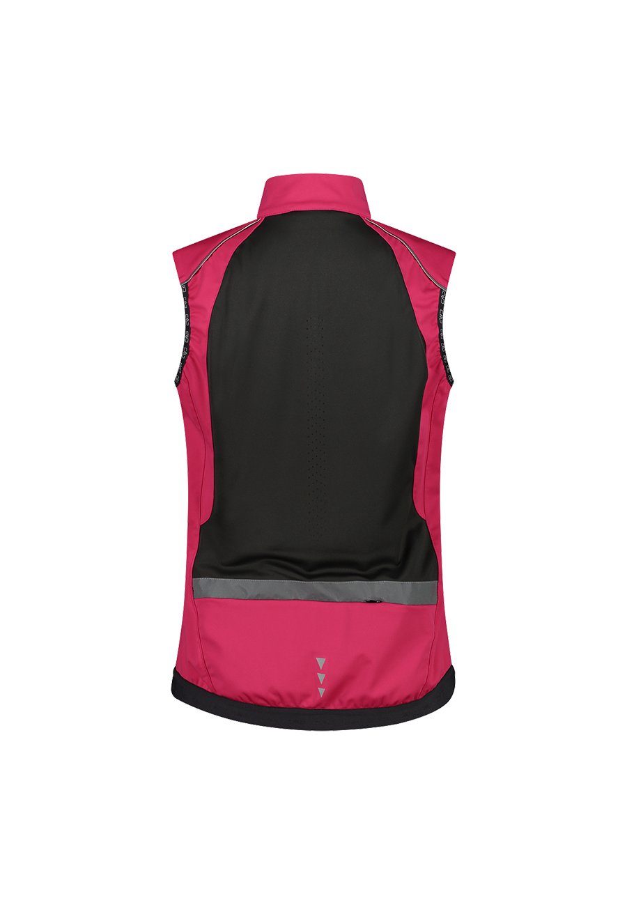 CMP Laufjacke CMP Damen Softshell Laufweste mit reflektierenden