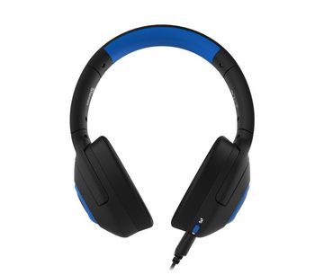 Sades Shaman SA-724 Gaming Headset, schwarz/blau, USB, kabelgebunden Gaming-Headset (Mikrofon abnehmbar, Stereo, Over Ear, PC, PST, XBox, Nintendo Switch, VR, Phone)