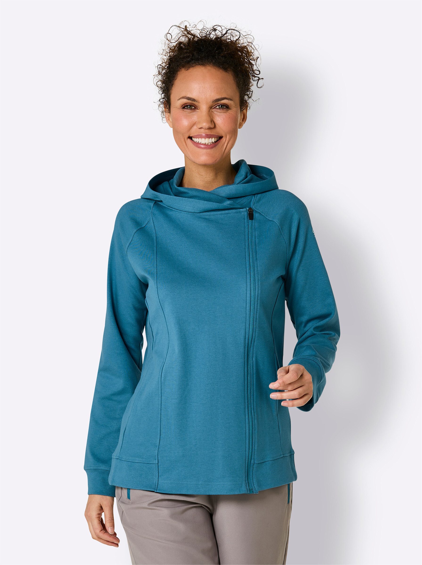 Trainingsshirt Sweatjacke Langarm