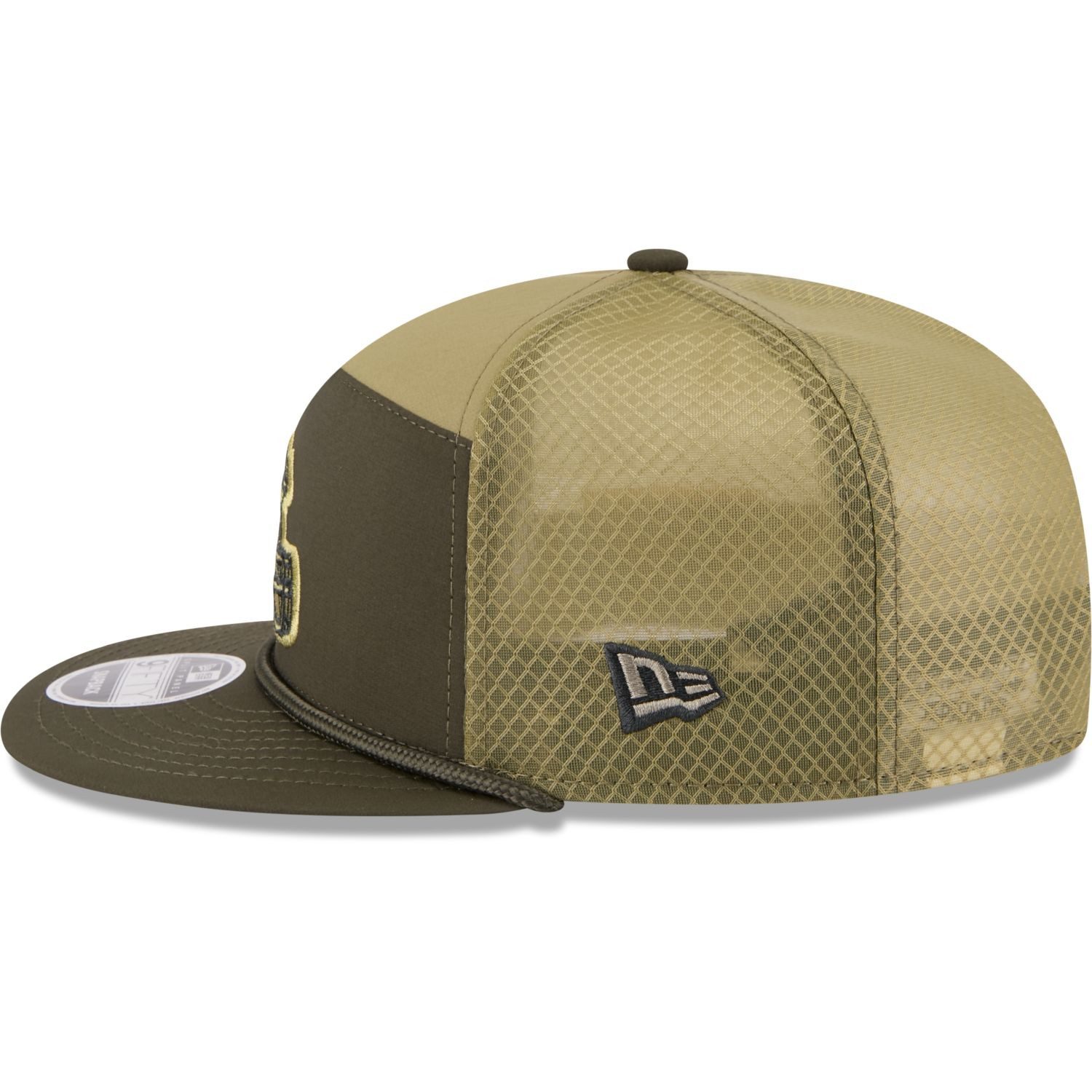 New Era Snapback Cap 9Fifty Split Panel SALUTE Cleveland Browns