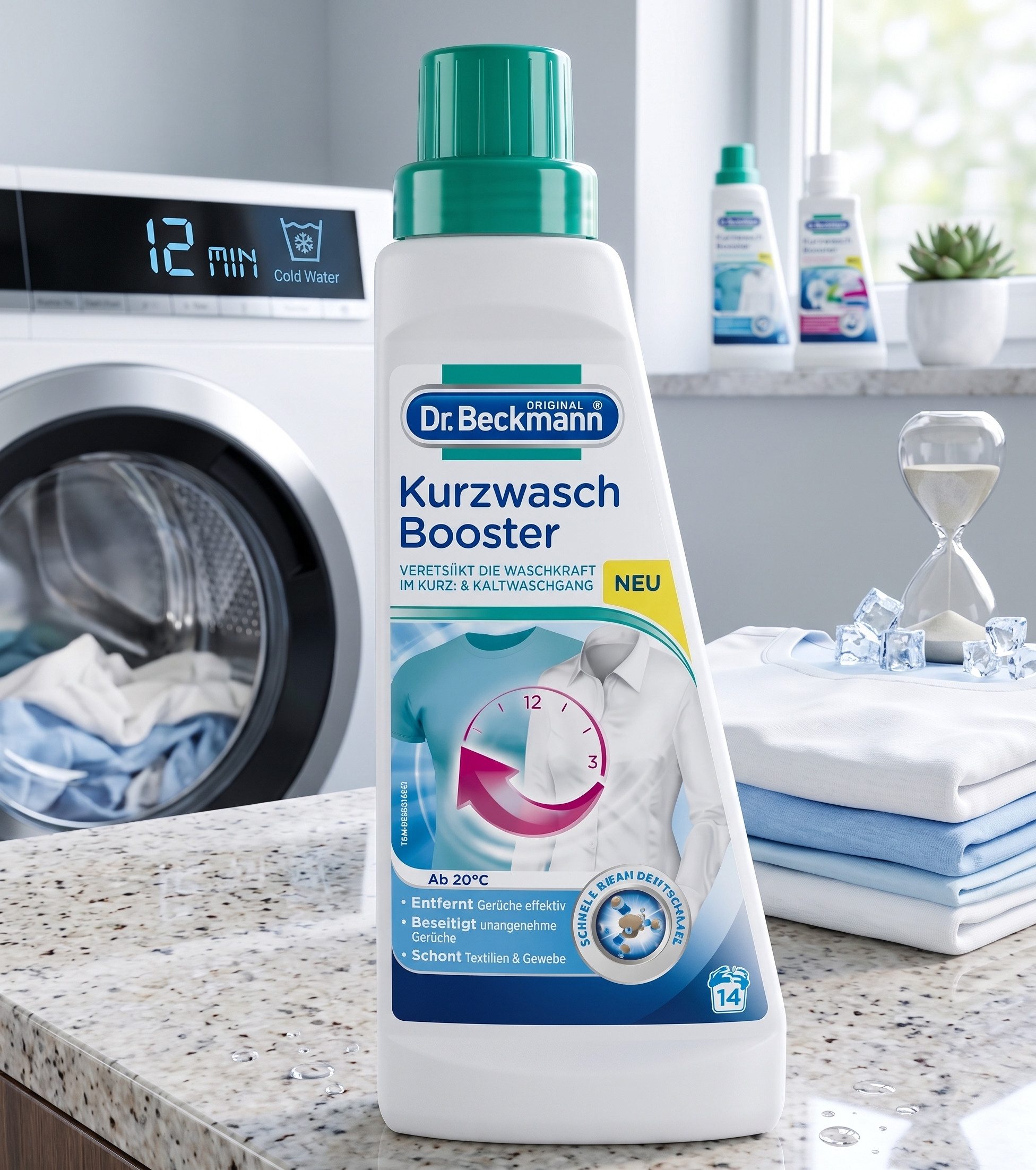 Dr. Beckmann Dr. Beckmann Kurzwasch Booster – 500 ml Spezialwaschmittel