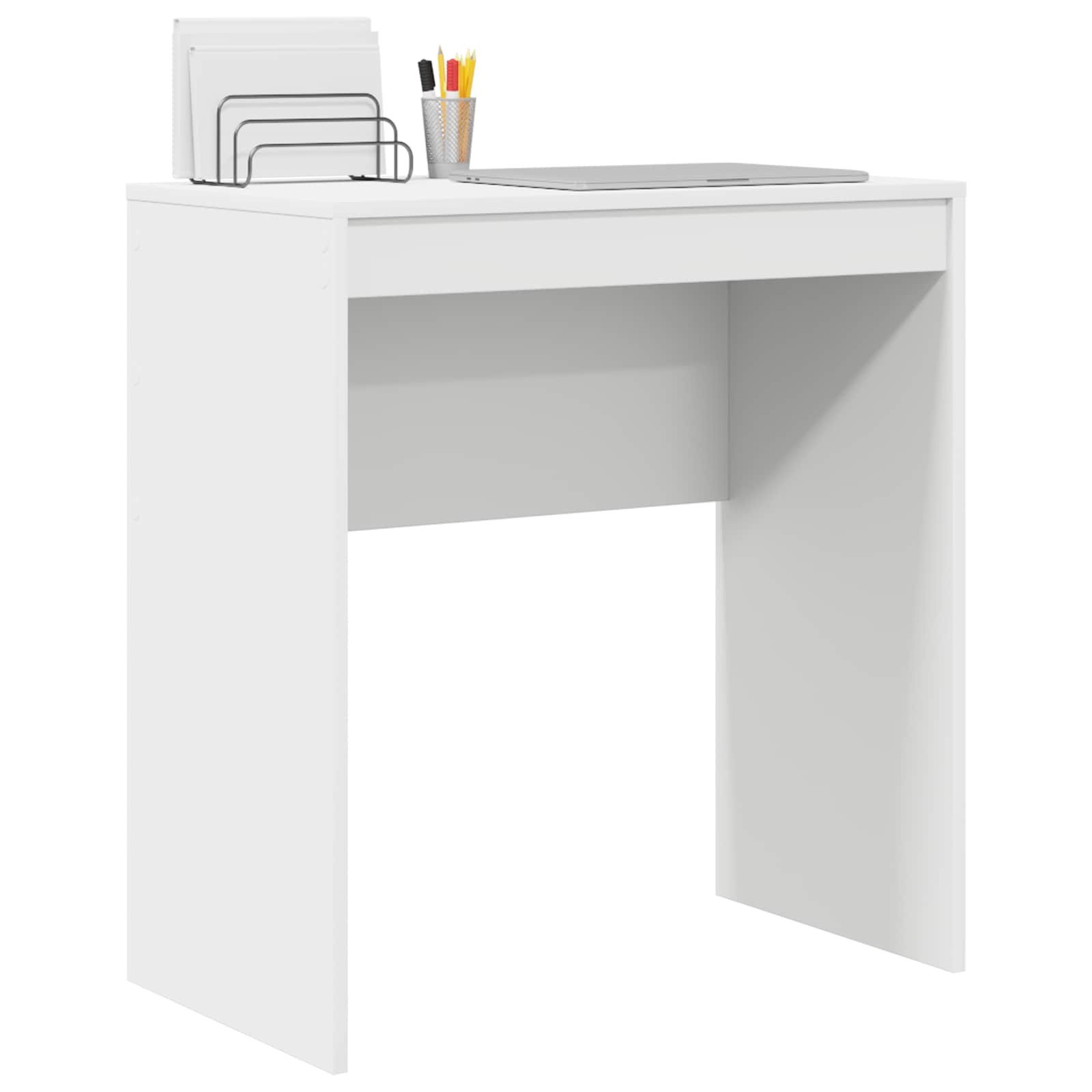 vidaXL Schreibtisch Schreibtisch Weiß 70 x 40 x 76 cm (1-St)