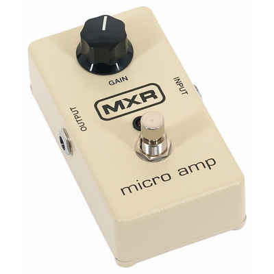 MXR Musikinstrumentenpedal, M133 Micro Amp - Verzerrer für Gitarren