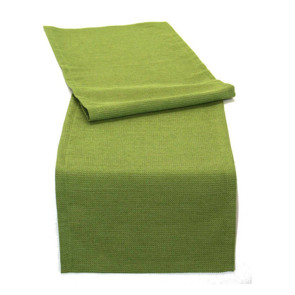 Home-trends24.de Tischläufer Tischläufer Grün Tischdecke Deko günstig online kaufen