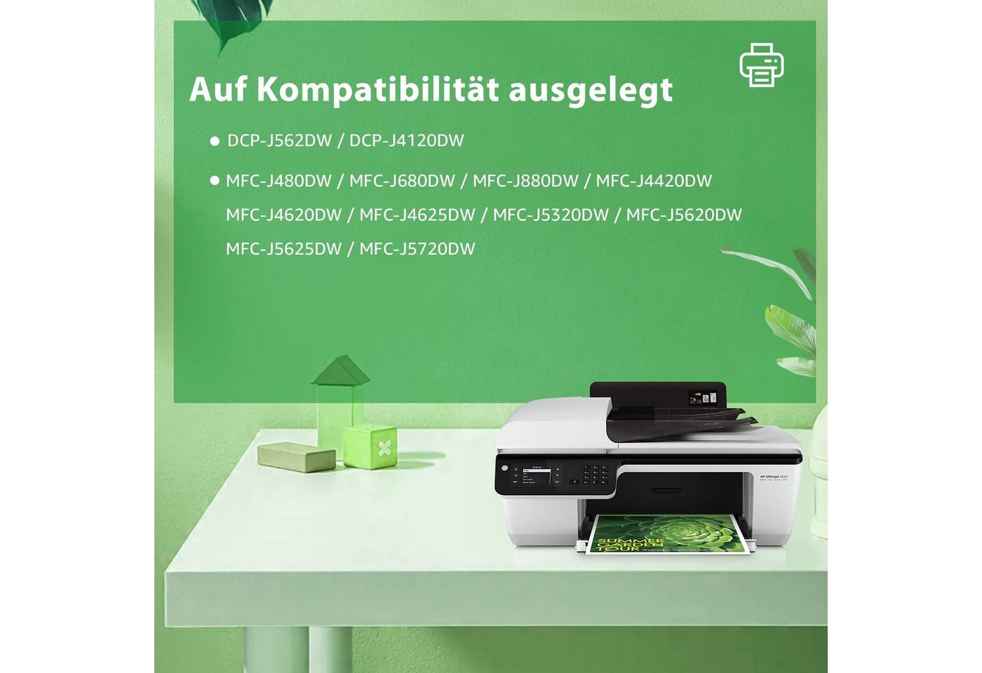 Thumbnail - Greensky ersetzt Brother LC223 LC223XL LC 223XL LC 223 XL Tintenpatrone (MFC-J5620DW MFC-J5625DW MFC-J5720DW MFC-J480DW ...