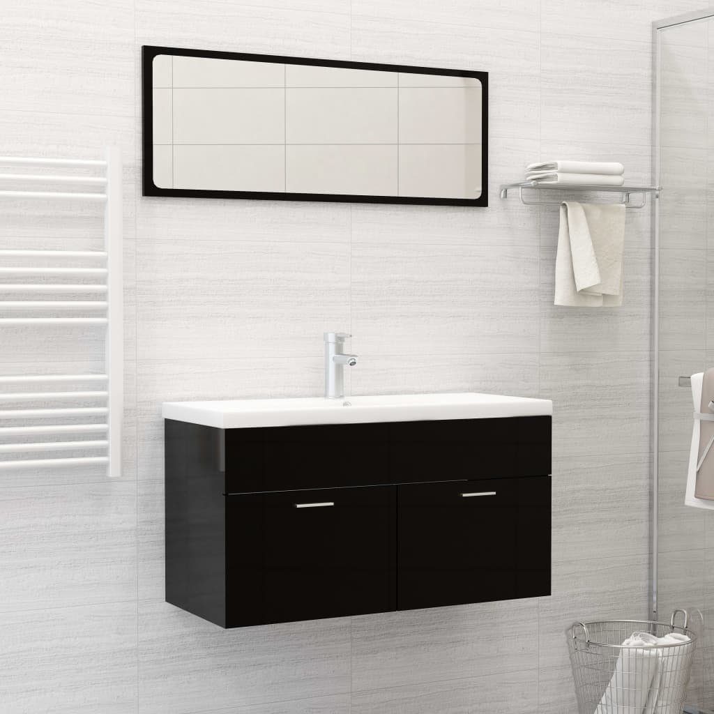 vidaXL Waschbecken Einbauwaschbecken mit Wasserhahn 91x39x18 cm Keramik Weiß