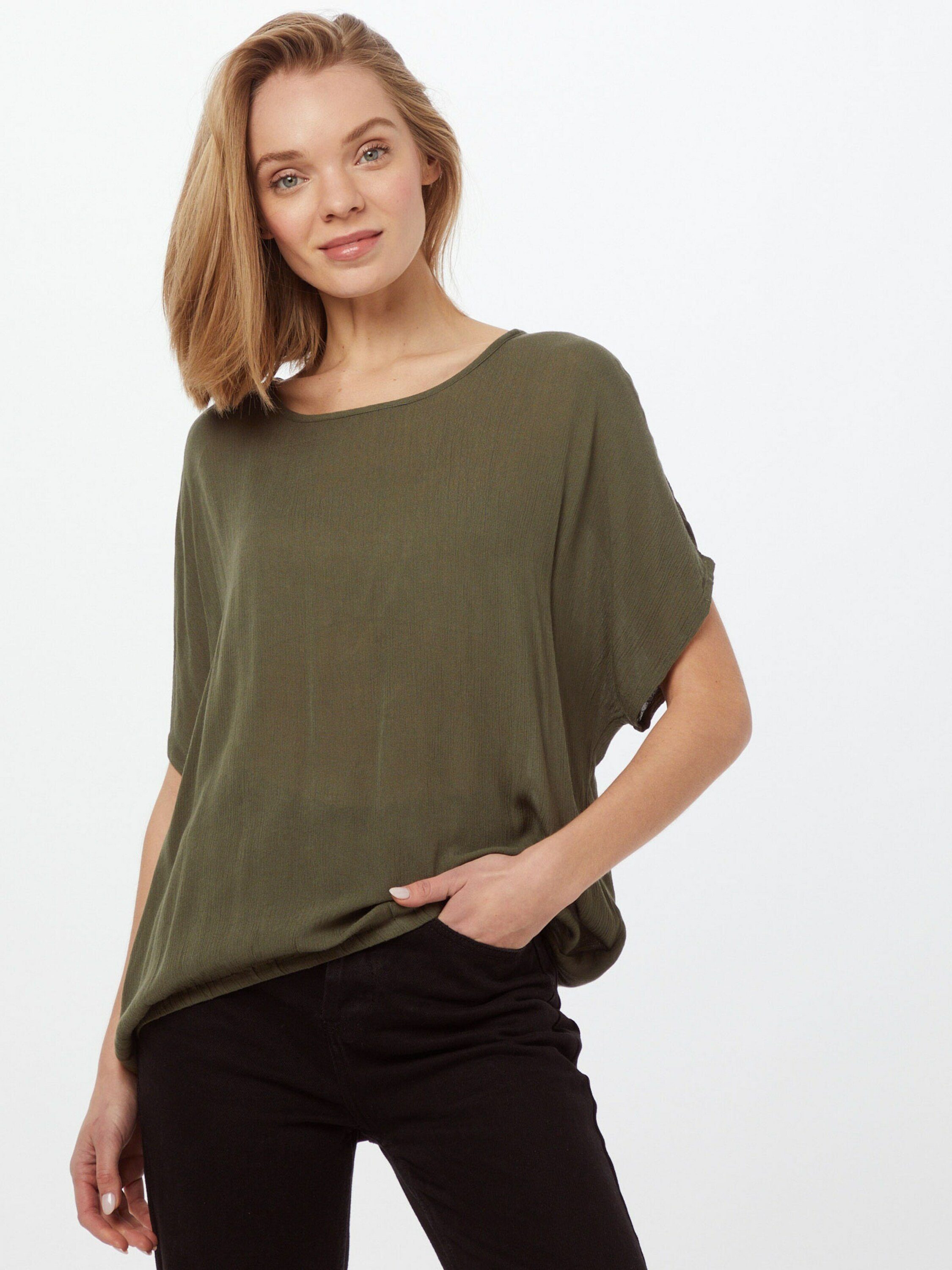 KAFFE Kurzarmbluse Amber Stanley (1-tlg) Plain/ohne günstig online kaufen