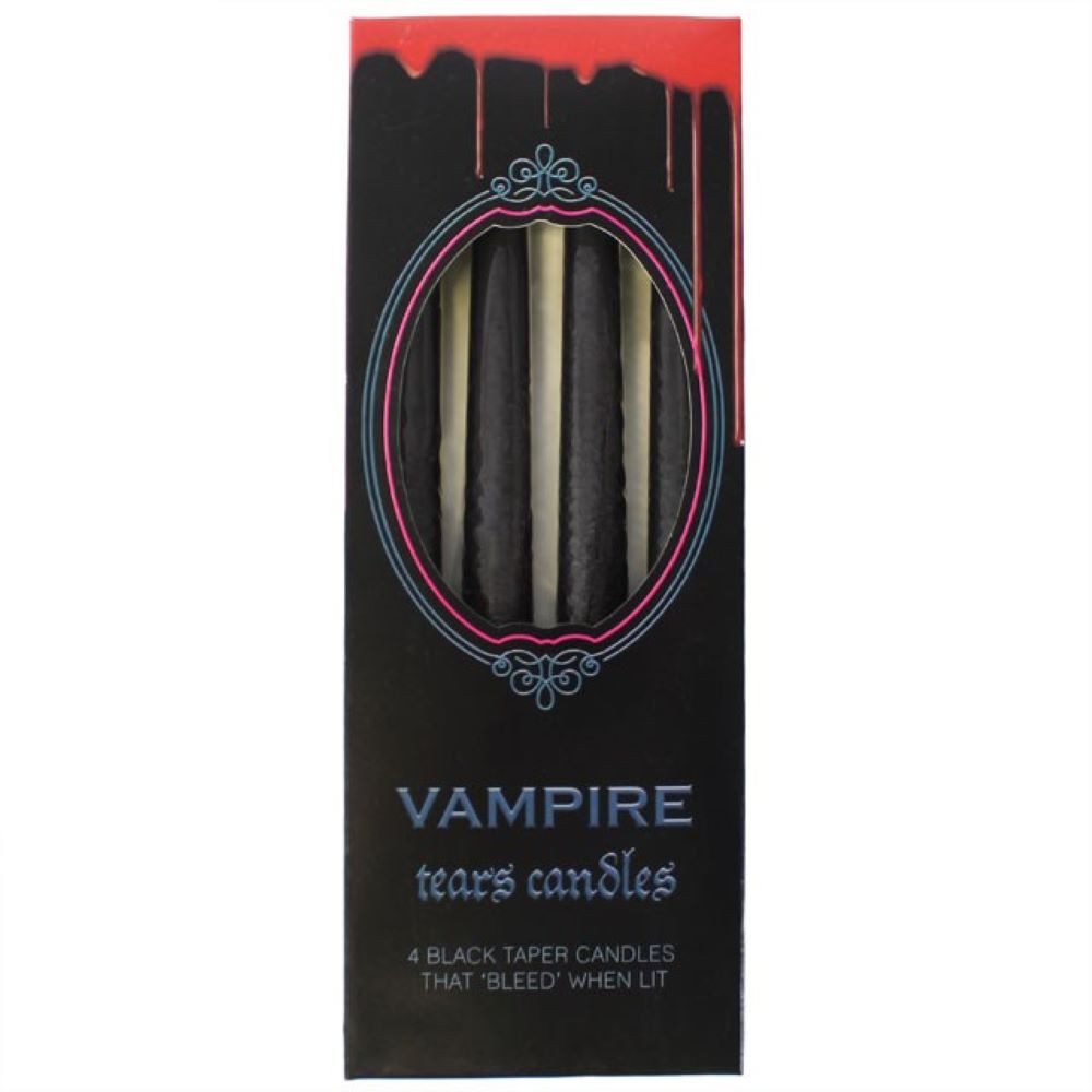 MystiCalls Tafelkerze Kerzen "Vampirtränen" 4 Stück Halloween Vampir Gothic günstig online kaufen