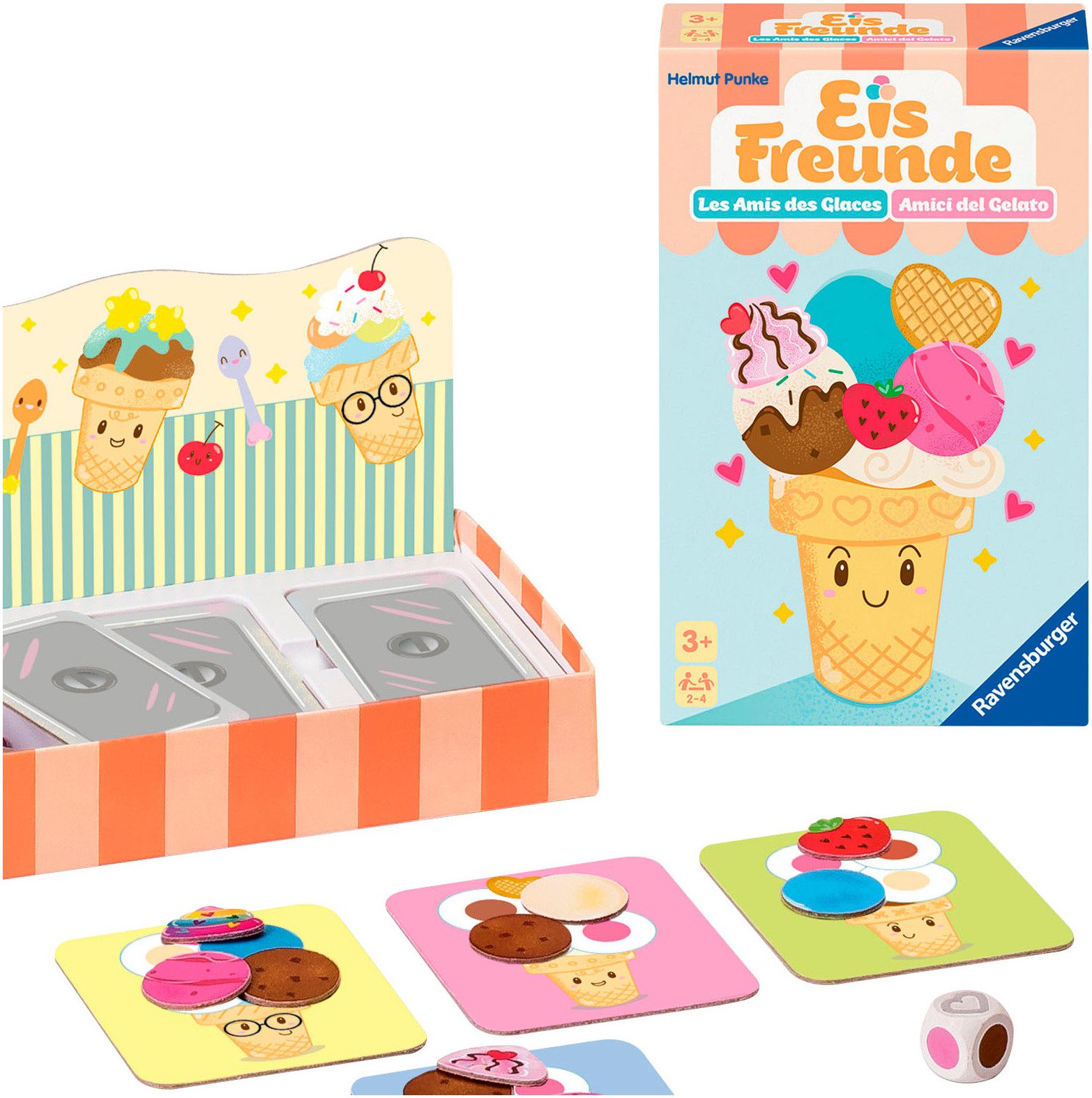Ravensburger Spiel Eis-Freunde, Kinderspiel, Made in Europe