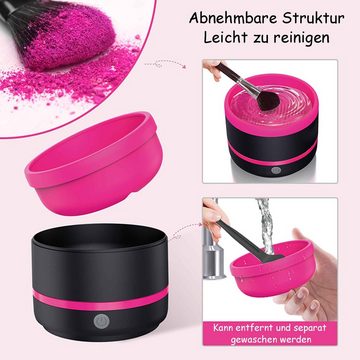 Scheiffy Kosmetikpinsel-Set Elektrischer Makeup-Pinselreiniger, Beauty Tools Reinigungsmaschine, Leicht zu reinigen, geeignet für alle Arten von Bürsten