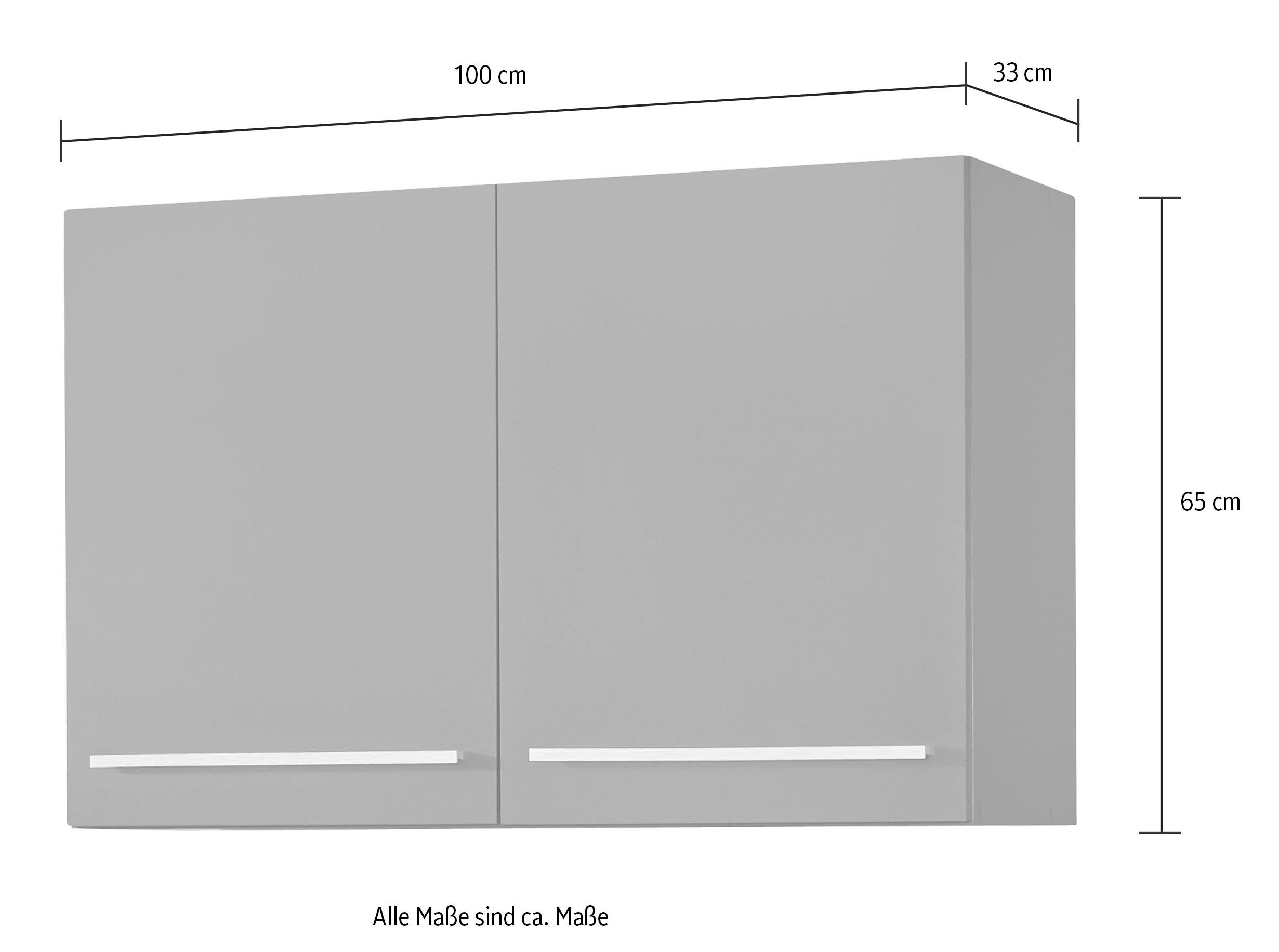 BASIC by Balculina 100 Breite Hängeschrank cm Bilberry