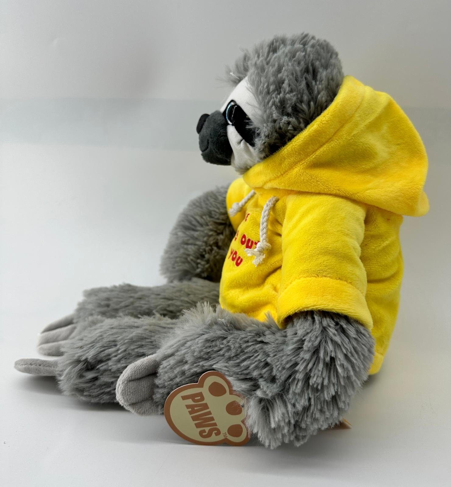 soma Kuscheltier Faultier Kuscheltier XXL 40 cm – Plüschtier mit Hoodie Gel günstig online kaufen