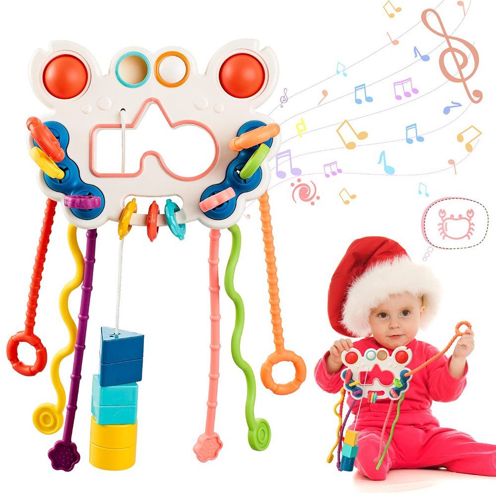 Juoungle Lernspielzeug Spielzeug für Kleinkinder, Reisespielzeug Sensorik  Spielzeug