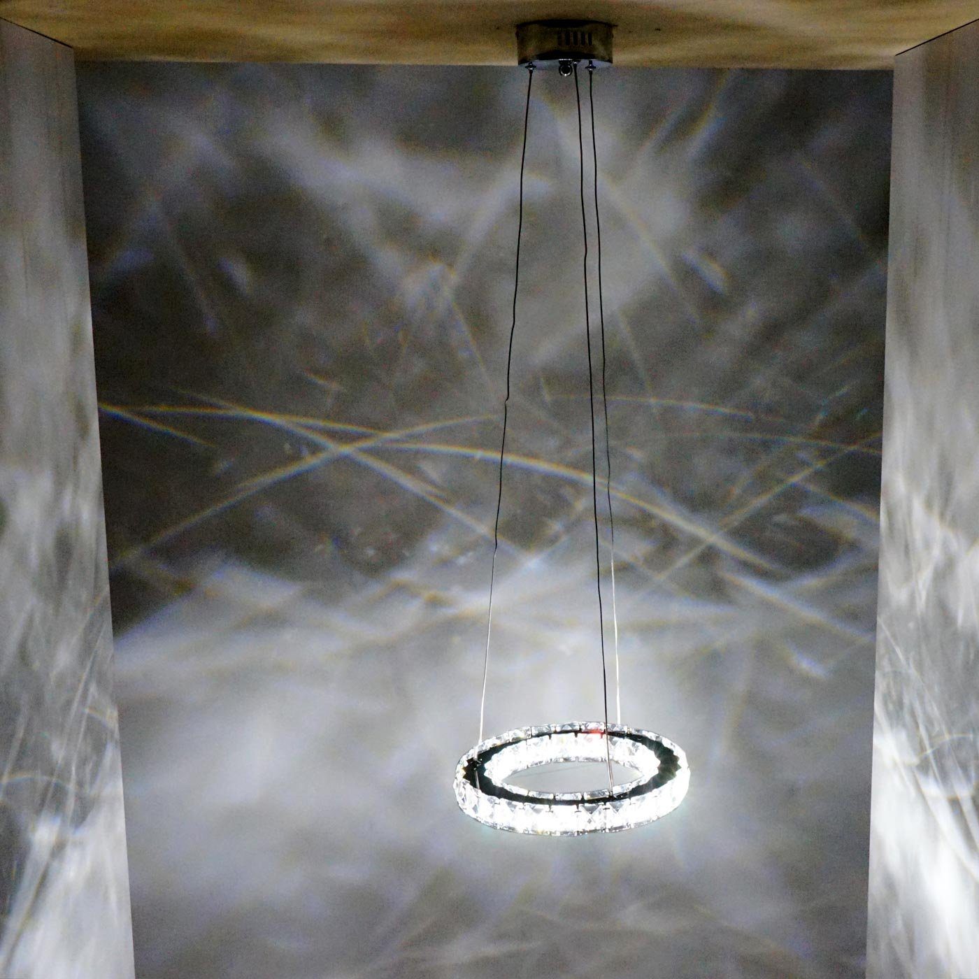 MCW Hängeleuchte HW153, Inkl. LED Leuchtmittel (fest verbaut), LED fest integriert, Dekorativ