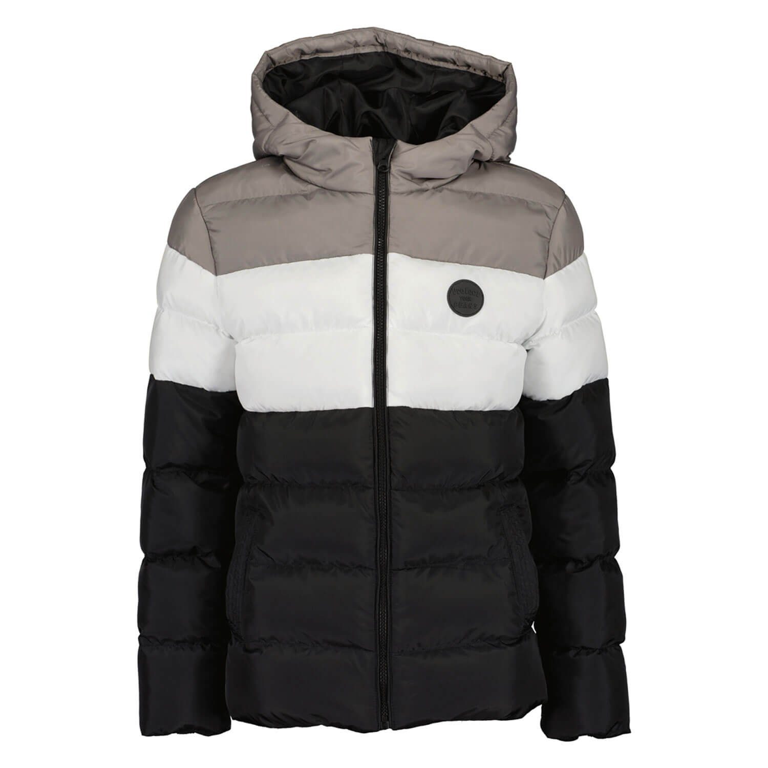 Blue Seven Winterjacke Kinder Anorak wattiert mit Kapuze - Jacke für Mädchen Jungen