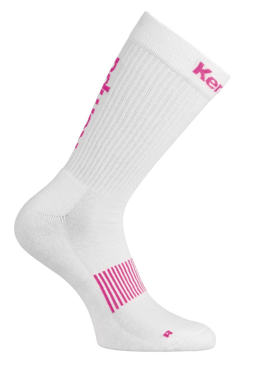 Kempa Fußball Stutzenstrümpfe Kempa Socken/Stutzen LOGO CLASSIC weiß/pink