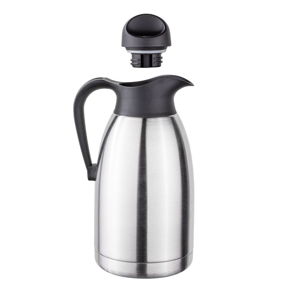 Haushalt International Kanne Haushalt International Isolierkanne 2 Liter aus Edelstahl doppelwandig