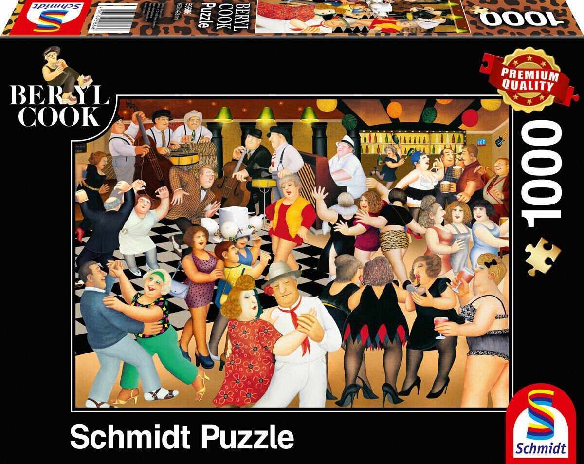Schmidt Spiele Puzzle Partynacht, 1000 Puzzleteile