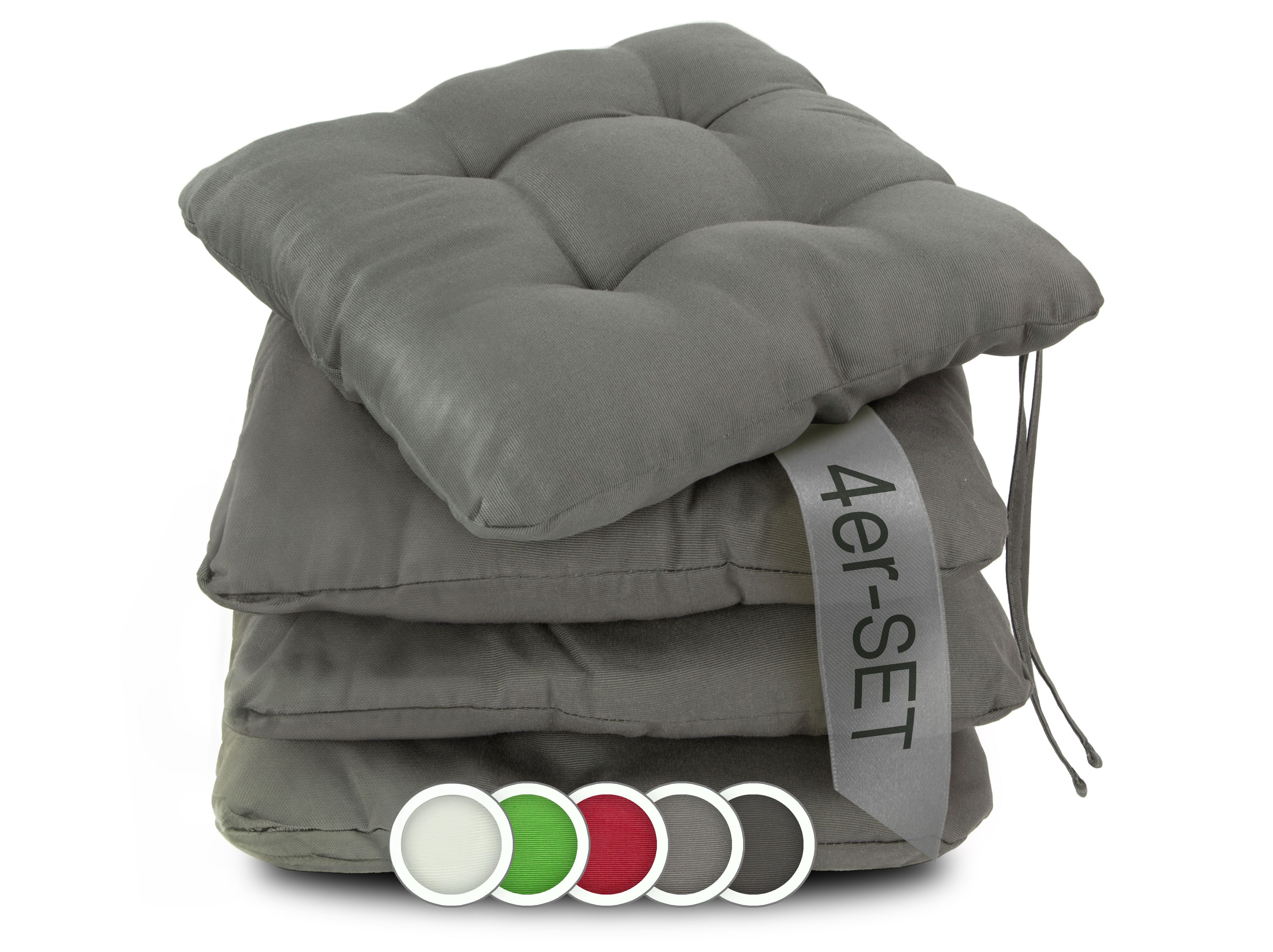 ZOLLNER Stuhlkissen, waschbar, Indoor und Outdoor, günstig online kaufen