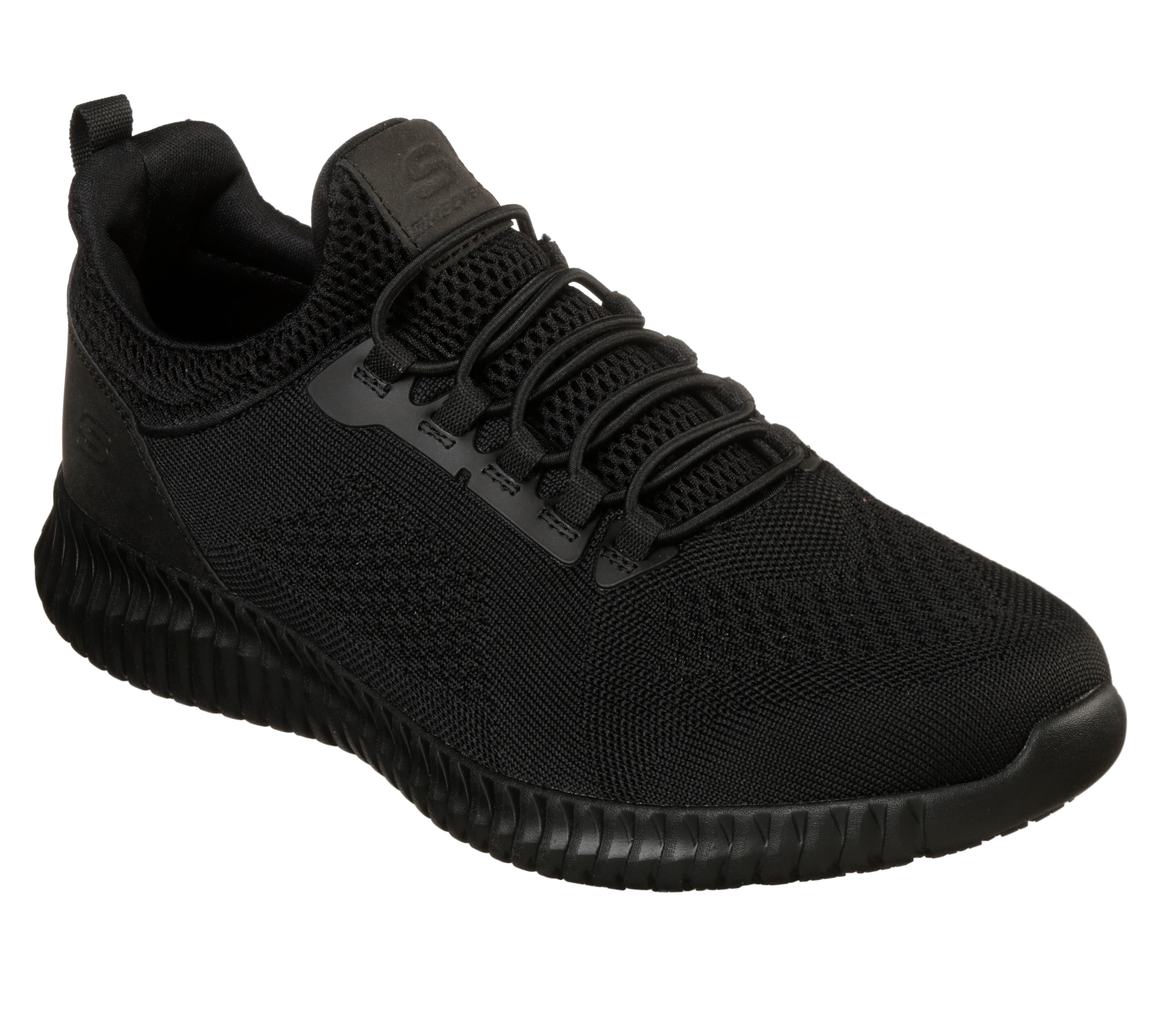 Skechers CESSNOCK Berufsschuh Schnürschuh für Gastronomie,Pflege mit stretch bungee Schnellschnürung