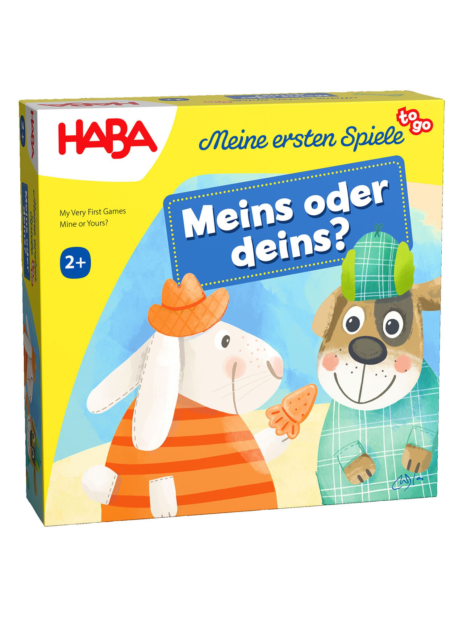 Haba Spiel Set To-Go, Gesellschaftsspiel, Brettspiel, Familienspiel