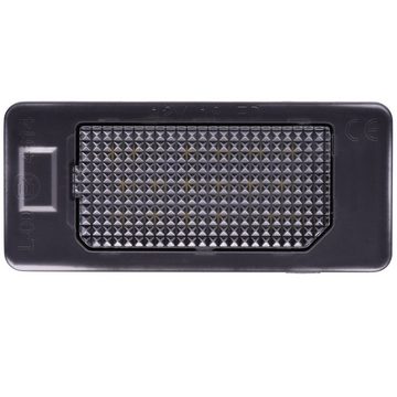 Vinstar KFZ-Ersatzleuchte LED Kennzeichenbeleuchtung E-geprüft für AUDI, kompatibel mit: AUDI A1 8X A4 8K A5 8T A6 C7 A7 4G TT 8J Q5