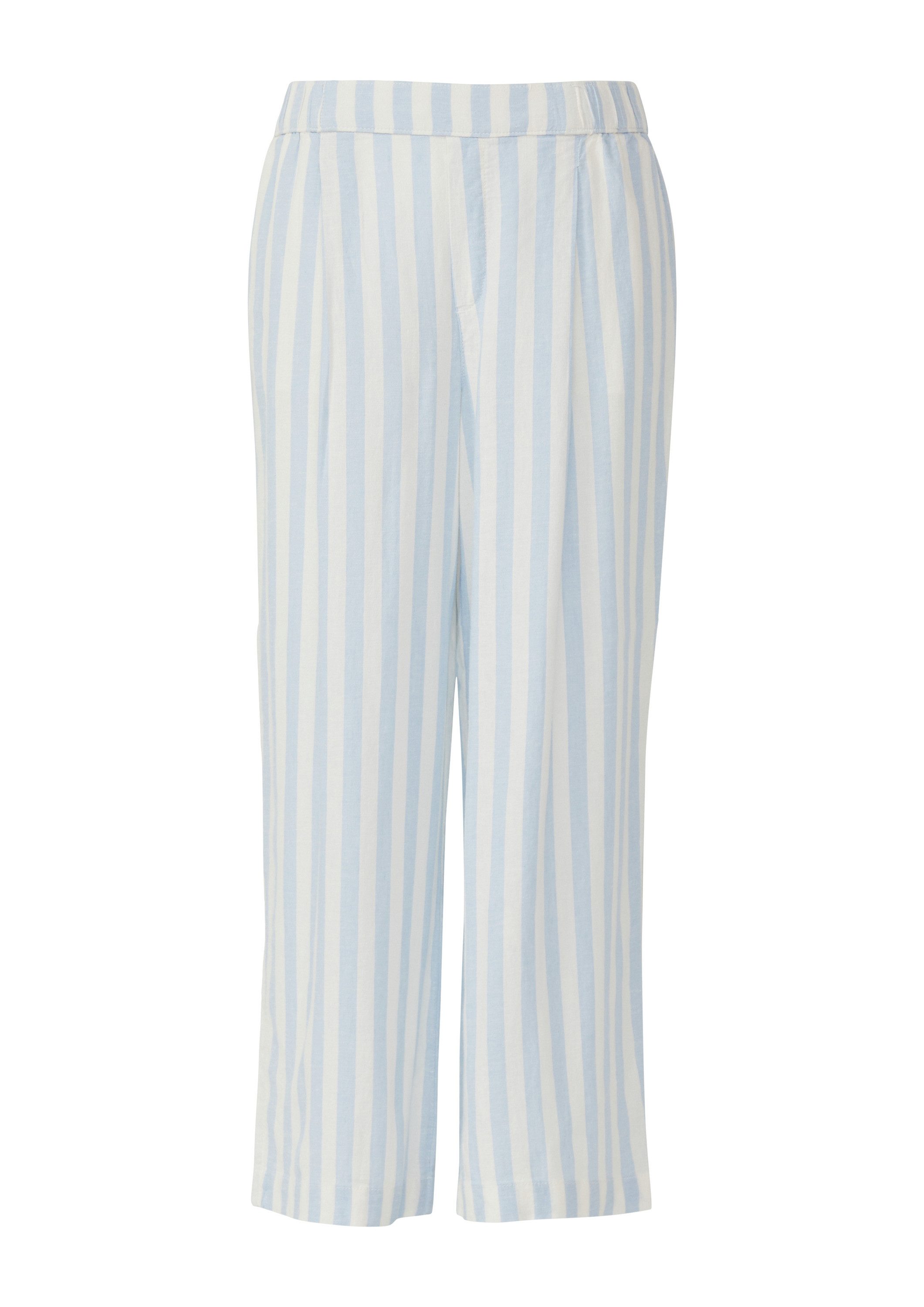 s.Oliver Culotte Hose Culotte aus Leinenmix im Relaxed Fit günstig online kaufen