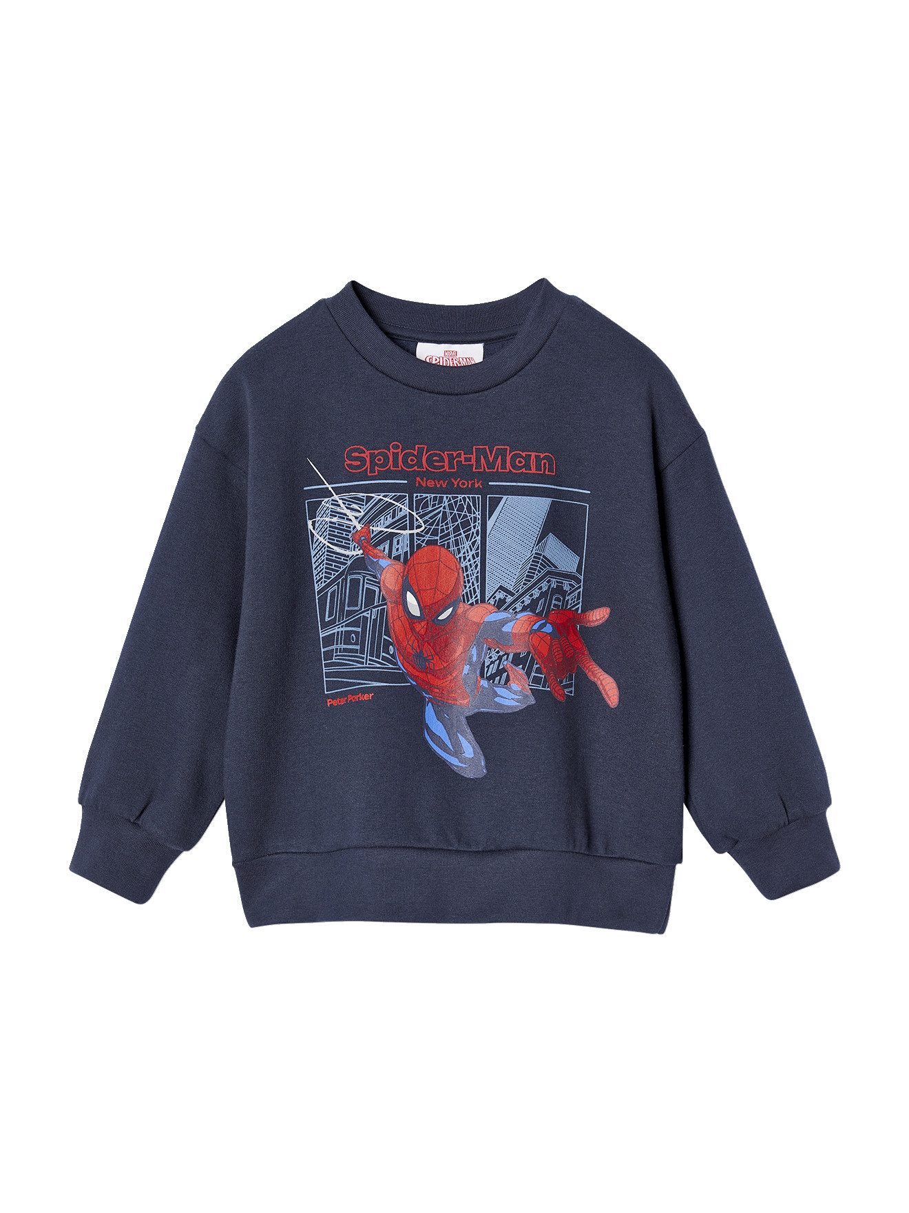 vertbaudet Fleecepullover Kinder Sweatshirt MARVEL SPIDERMAN