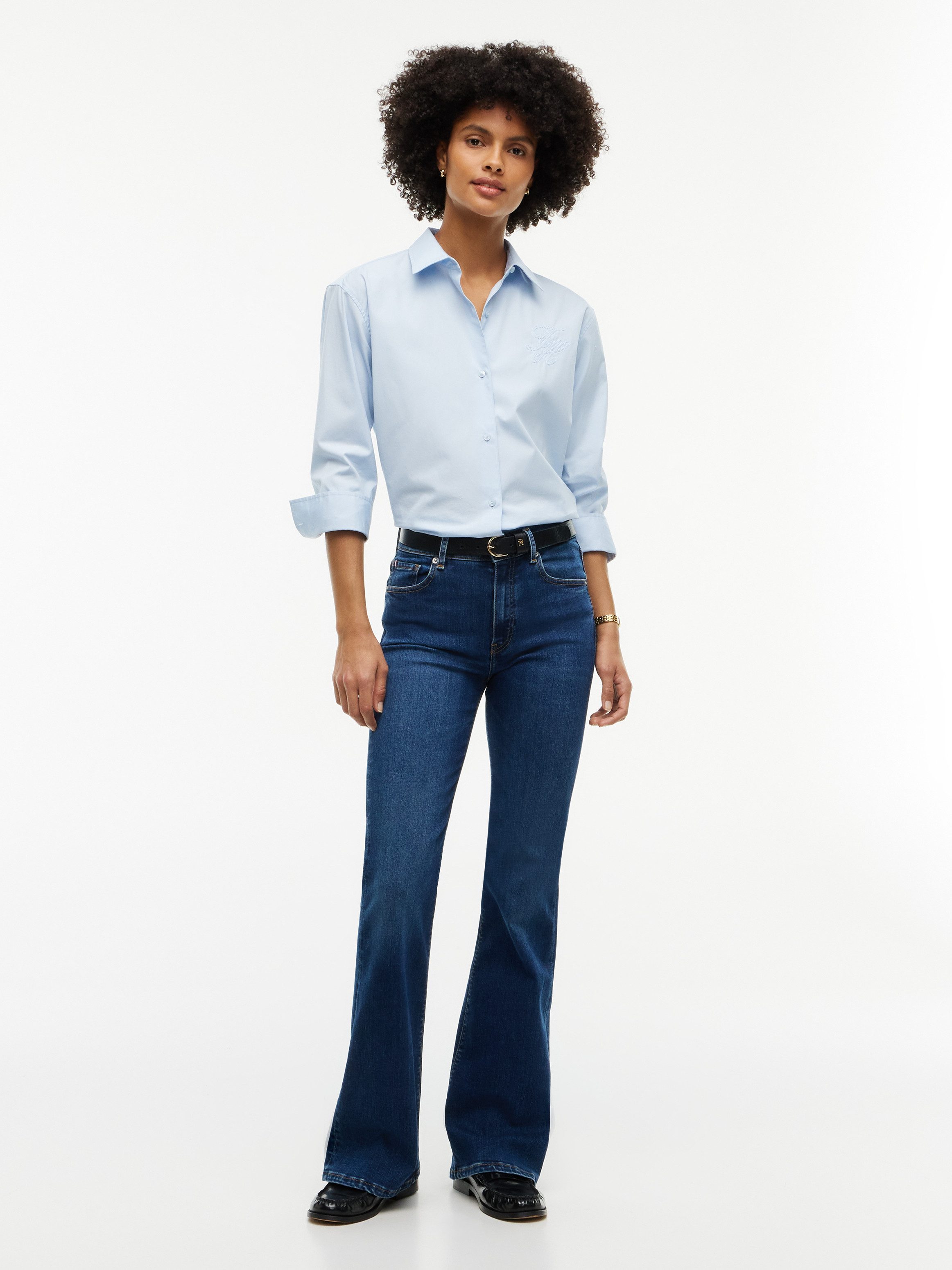 Tommy Hilfiger Bootcut-Jeans LUNA MID RISE FLARE ESSENTIAL Baumwollmischung, in ausgestellter Form, mid waist – Bild 5 von 5