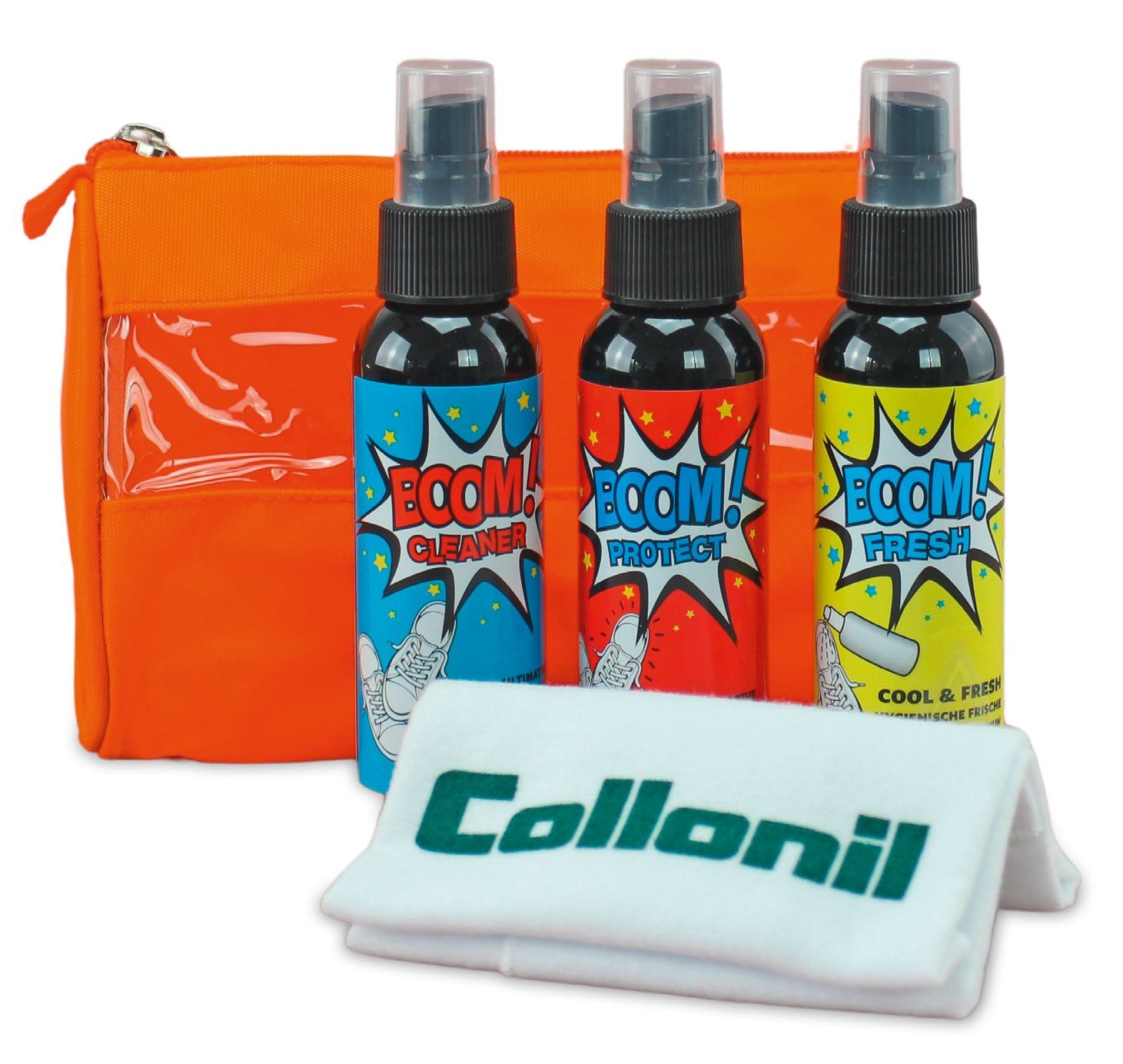 Collonil BOOM! Collonil Ultimate Tasche Lederpflegeset - Kit Putztuch und mit