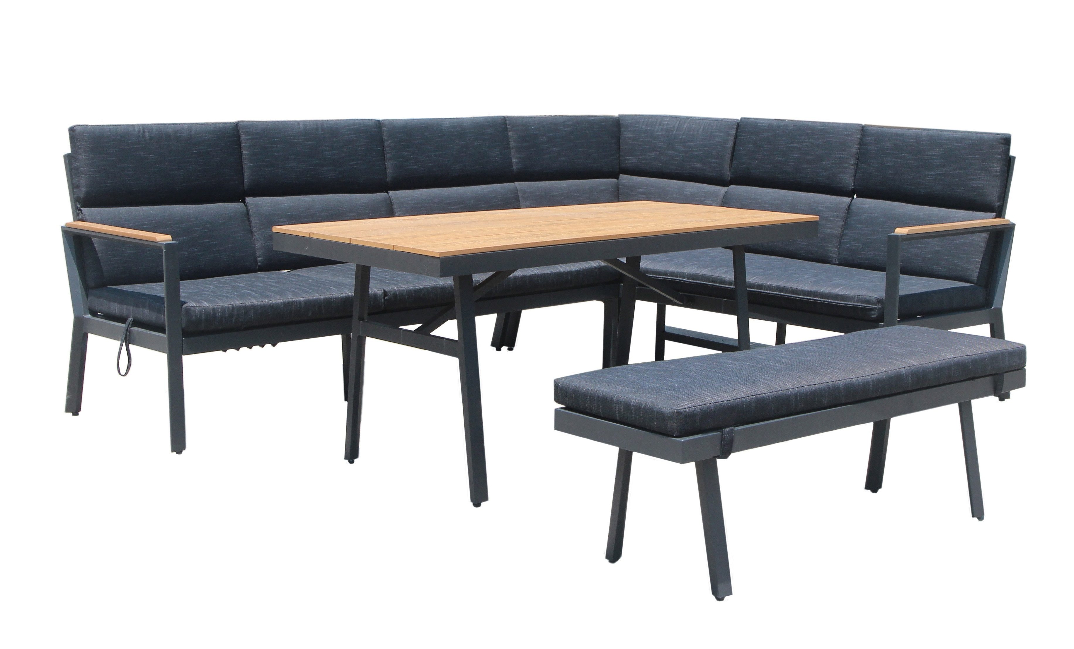 Gardissimo Gartenlounge-Set Nara rechts / Gartenmöbelset / Nonwood / Dining günstig online kaufen