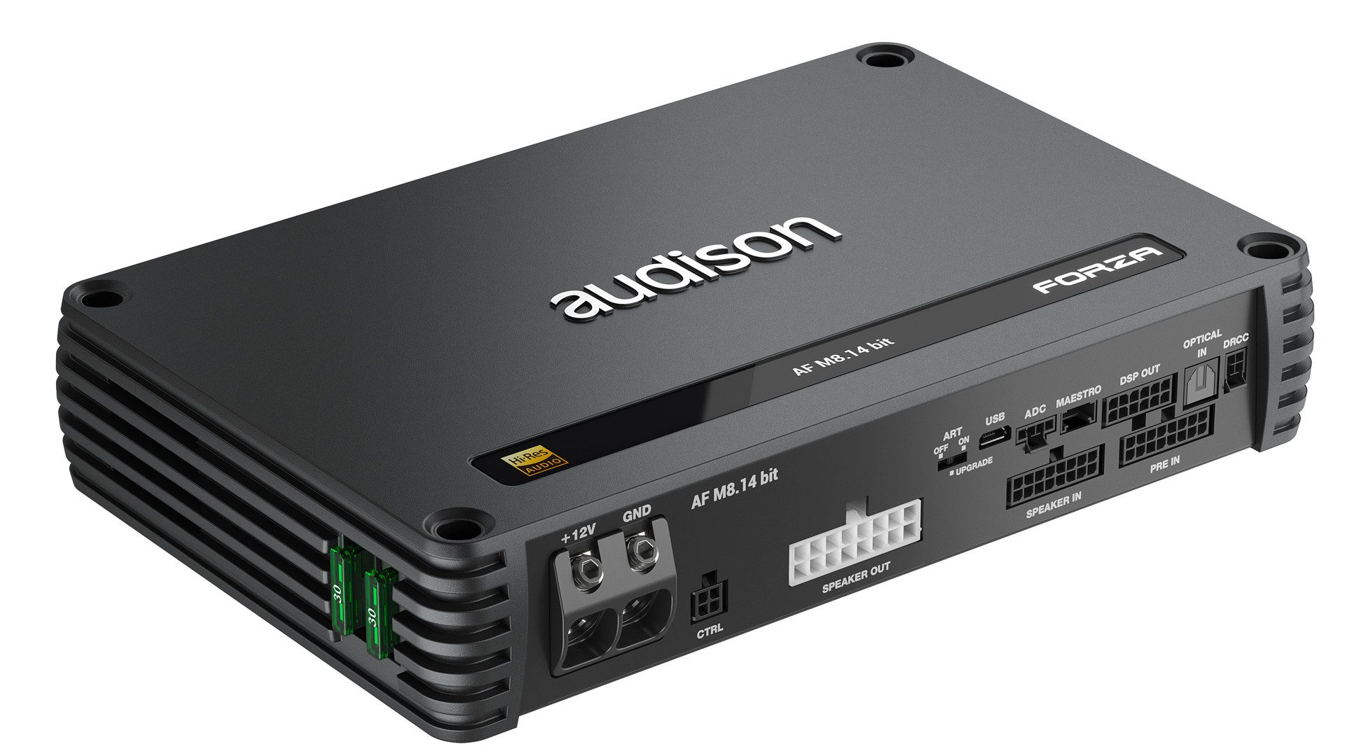 Audison Audison AF M8.14 bit, 8 Kanal Усилители mit 14 Kanal DSP - 1120W Endverstärker (Anzahl Kanäle: 8)