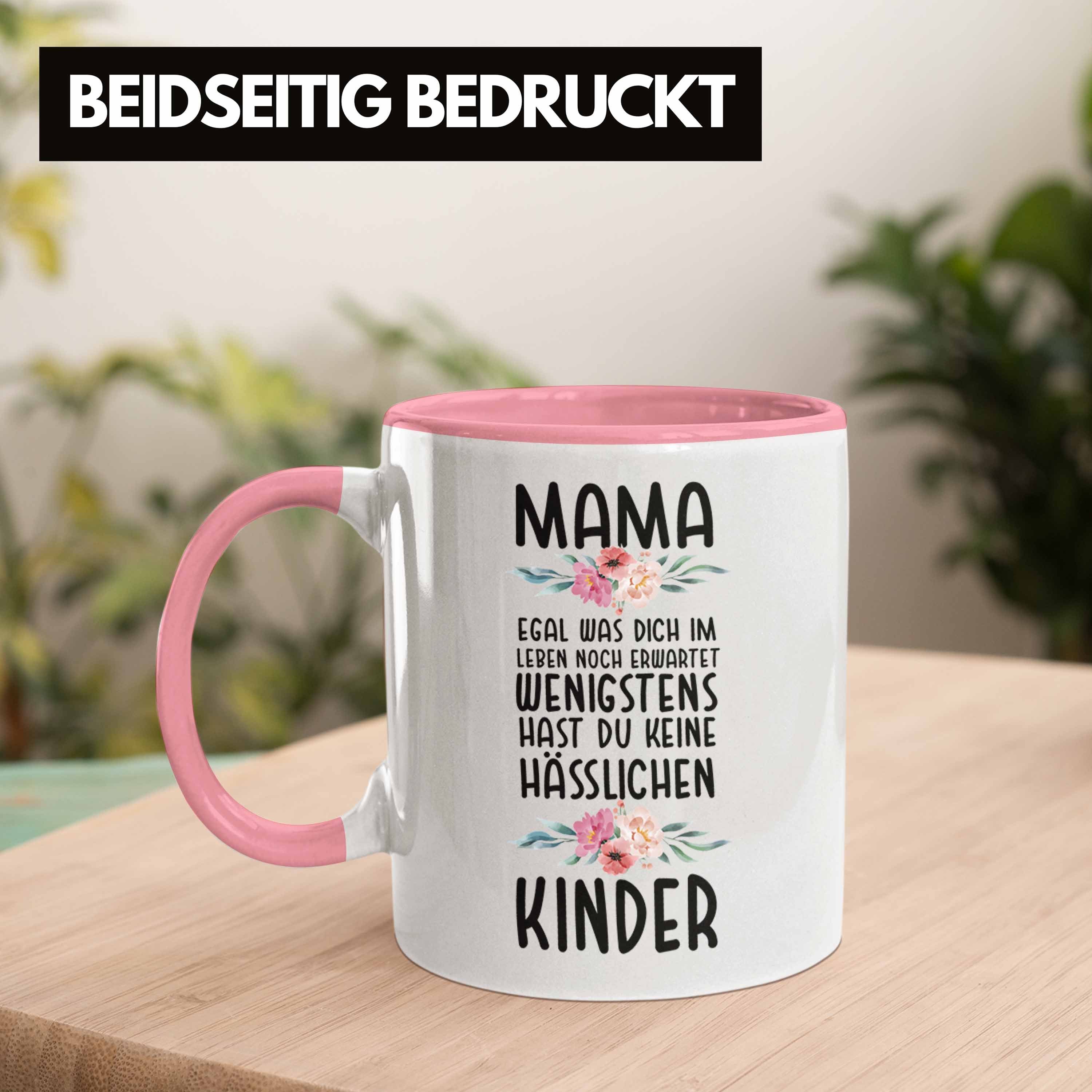 Tasse Geschenk Tasse Muttertag Mutter Mama Hässliche - Trendation Geburtstag Rosa Spruch Mami von Trendation Kinder Kinder