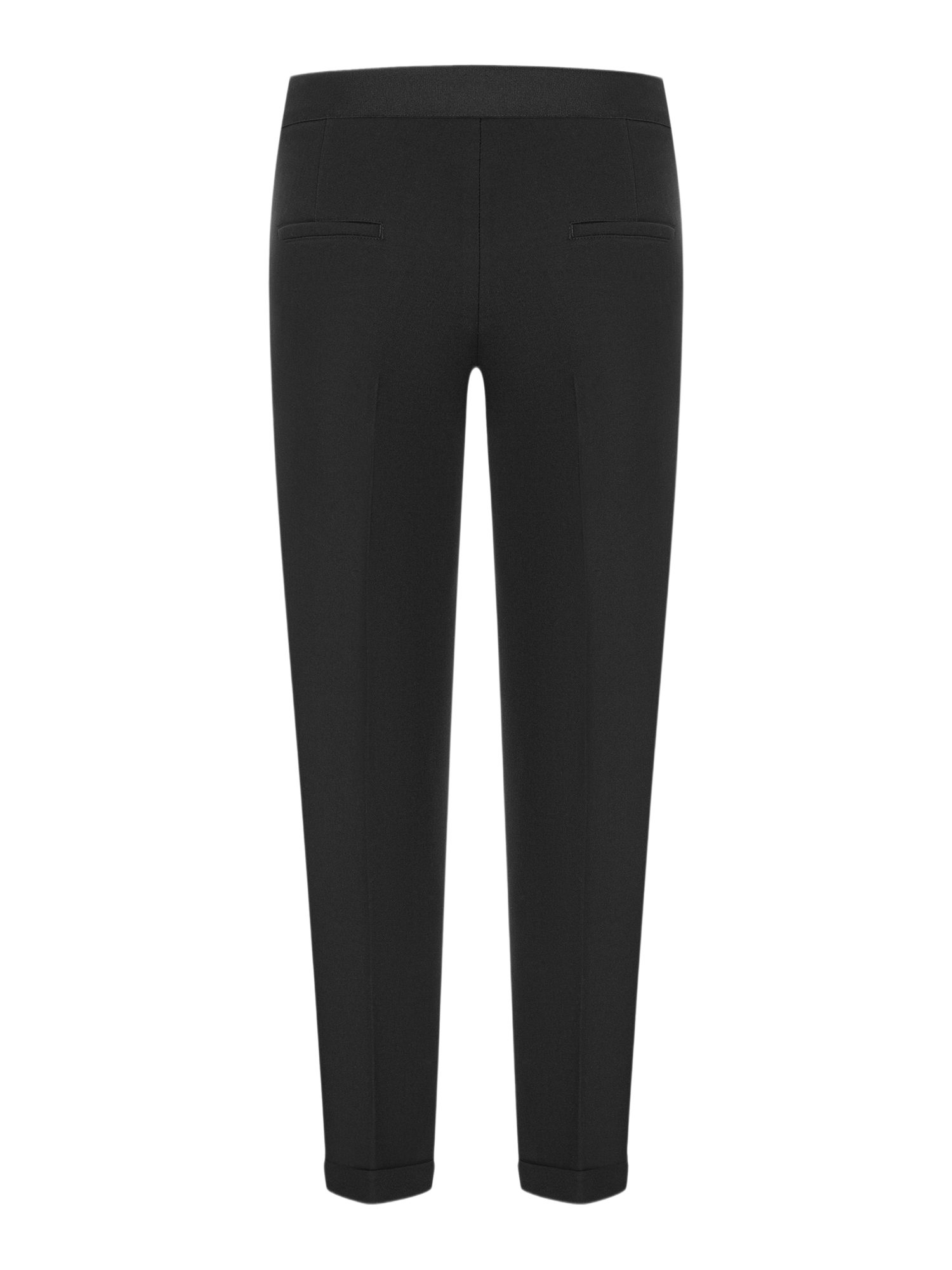 Cambio Stoffhose schwarz, Casual, Polyester, Unifarben, Slim Fit, Mittel