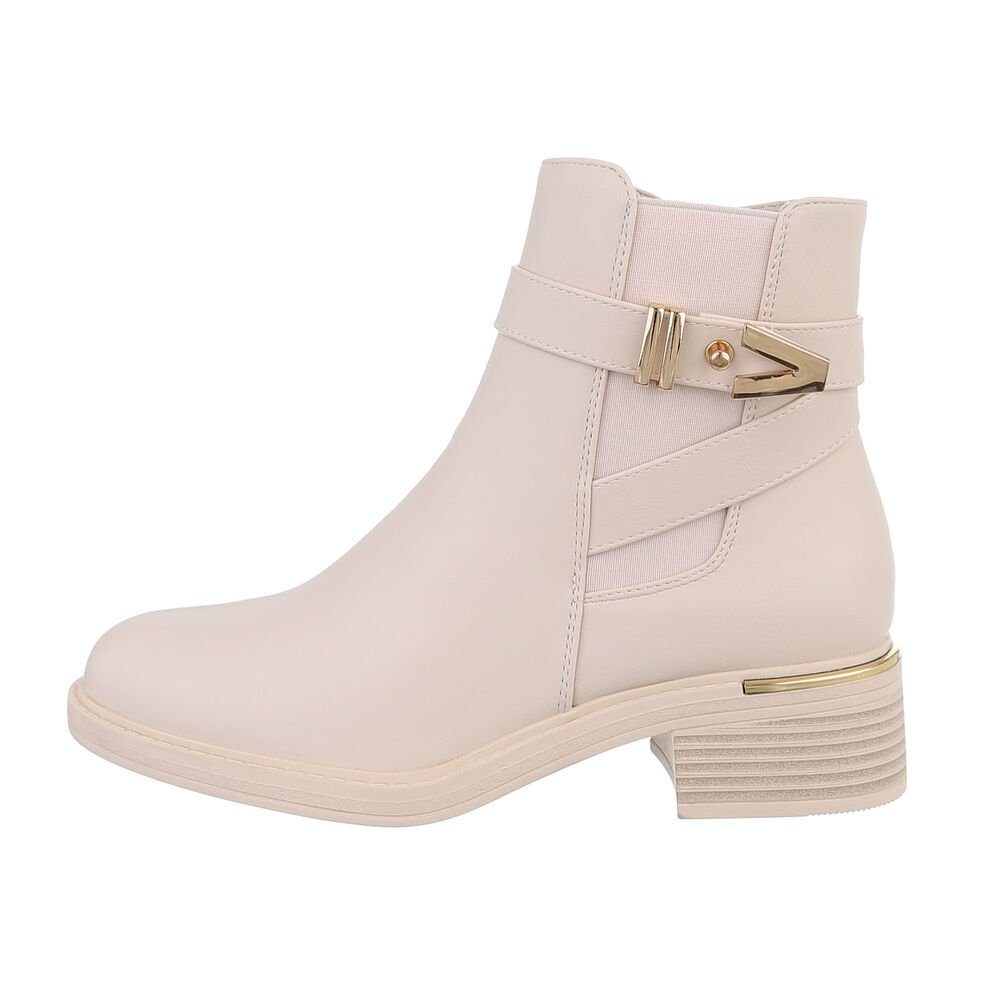 Ital-Design Damen Freizeit Stiefelette (84206716) Blockabsatz günstig online kaufen