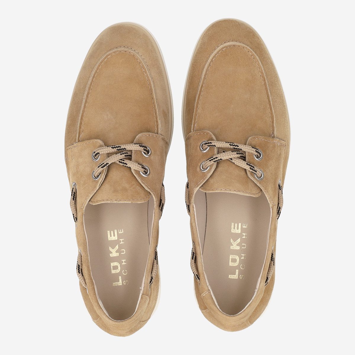 Lüke Schuhe Lüke Schuhe SIDNEY CUOIO, Schnürschuhe, Braun, Damen Schnürschuh