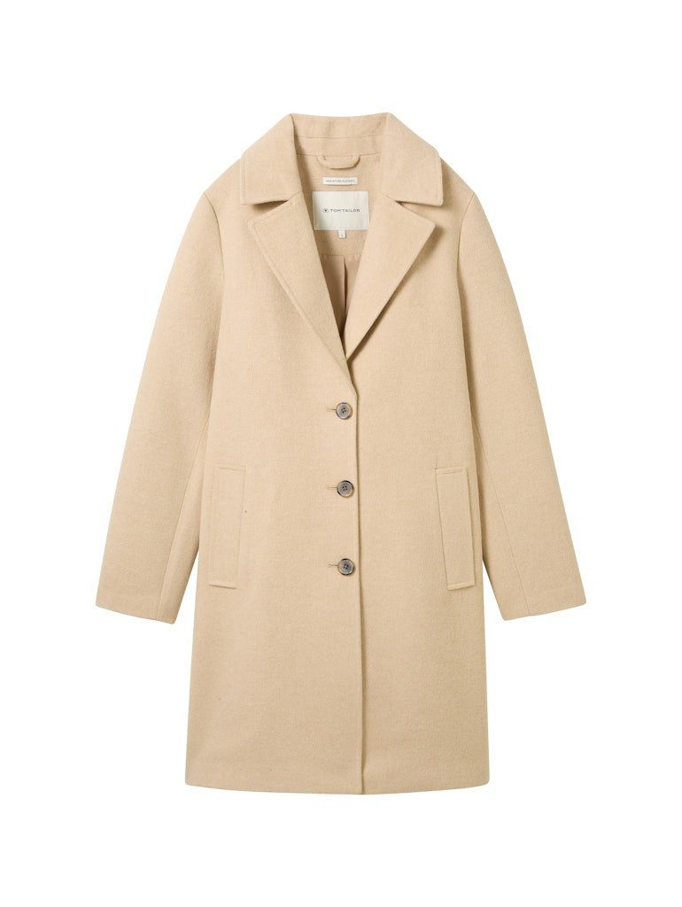 TOM TAILOR Denim Wollmantel Wollmantel für Damen (1-tlg) keine Angabe